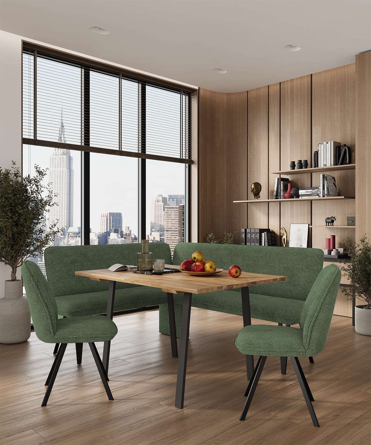 Home affaire Ensemble de bancs d'angle »Mily Essecke, Sitzgruppe, Eckbankgruppe, Küchenbankgruppe« Set, 4er, 4 cuis tlg. BESTSELLER