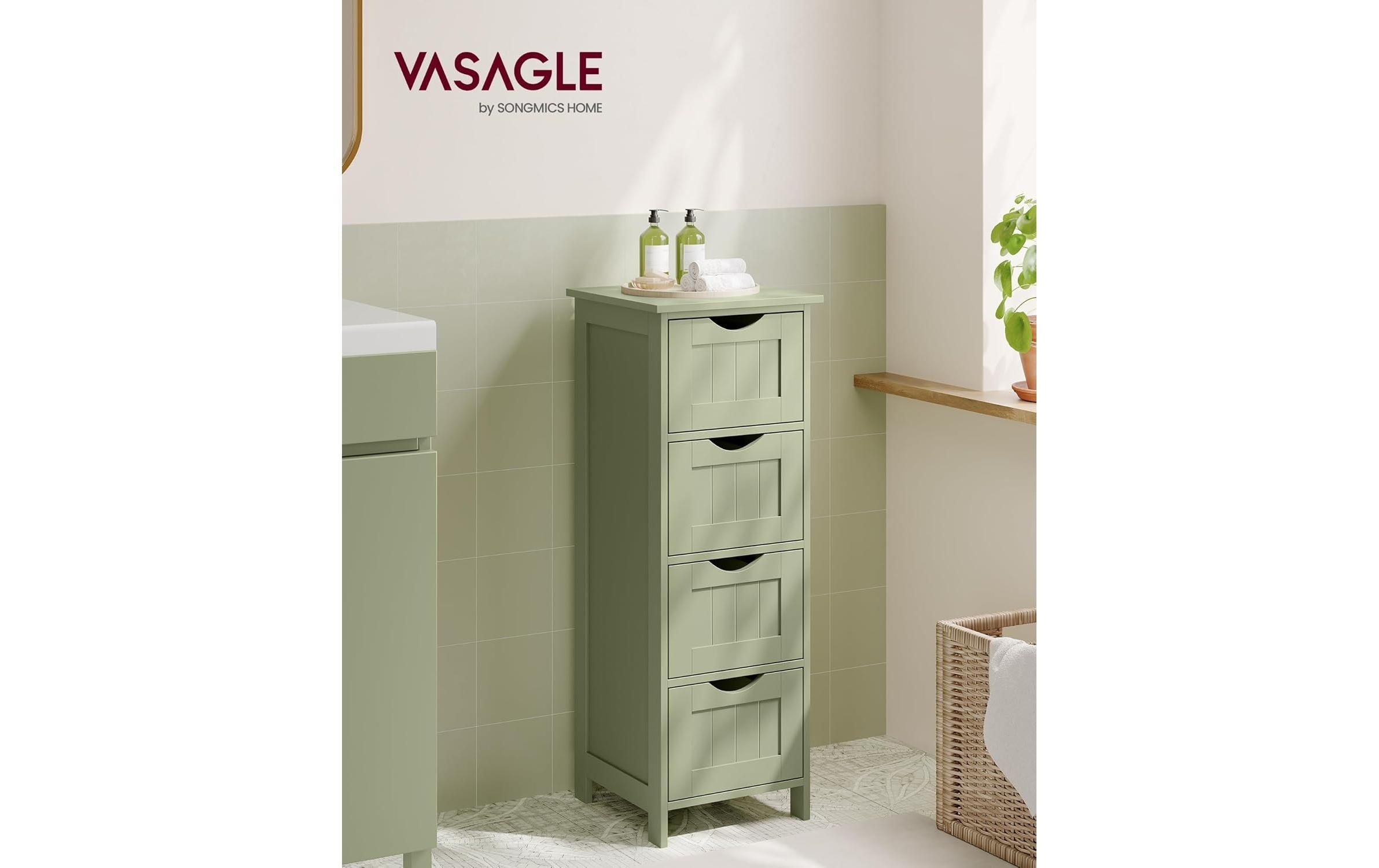 Image of VASAGLE Kommode "Landhausstil 30 x 82 cm"