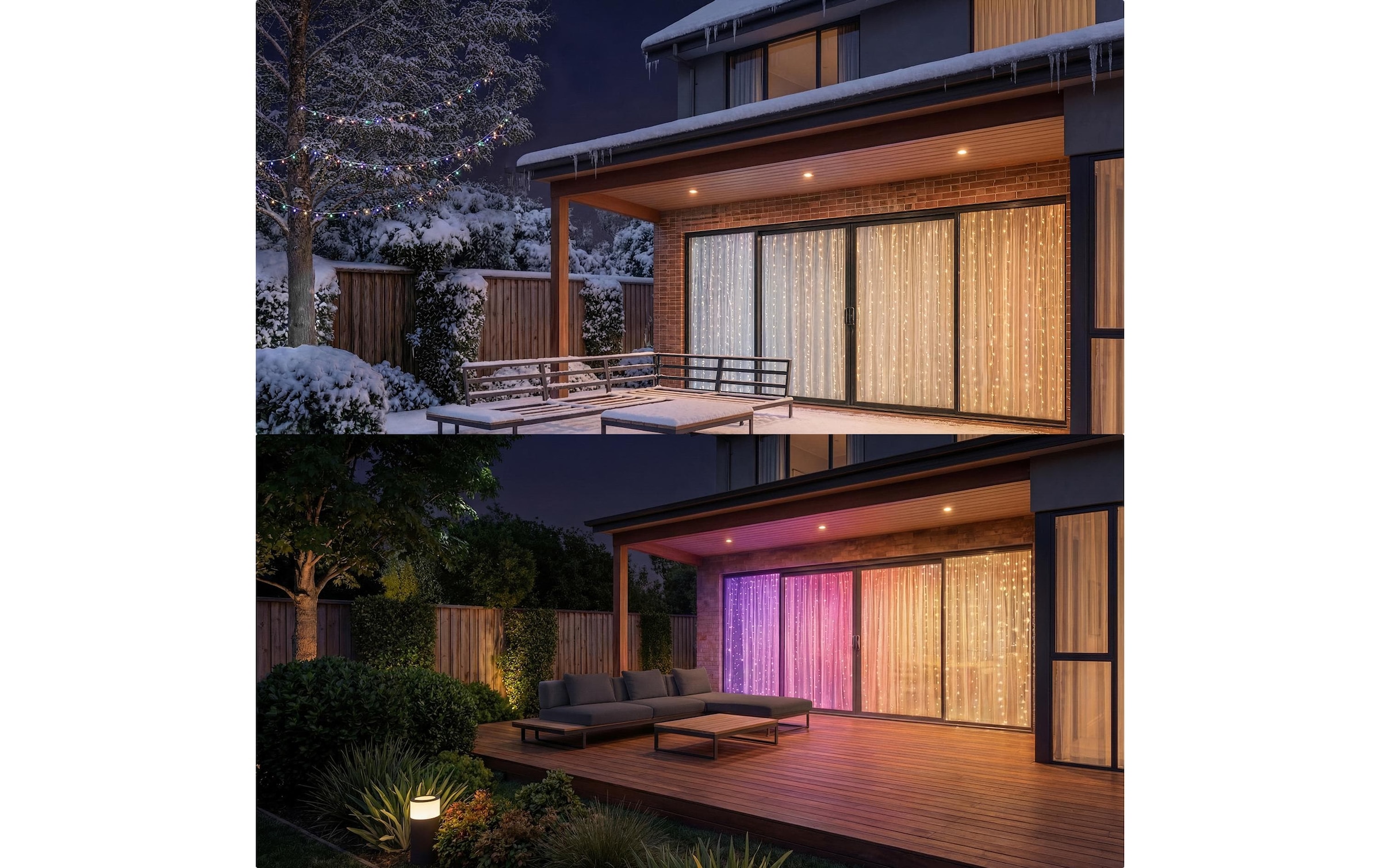 Philips Hue Rideau lumineux »Philips Hue Festavia Curtain Lights«