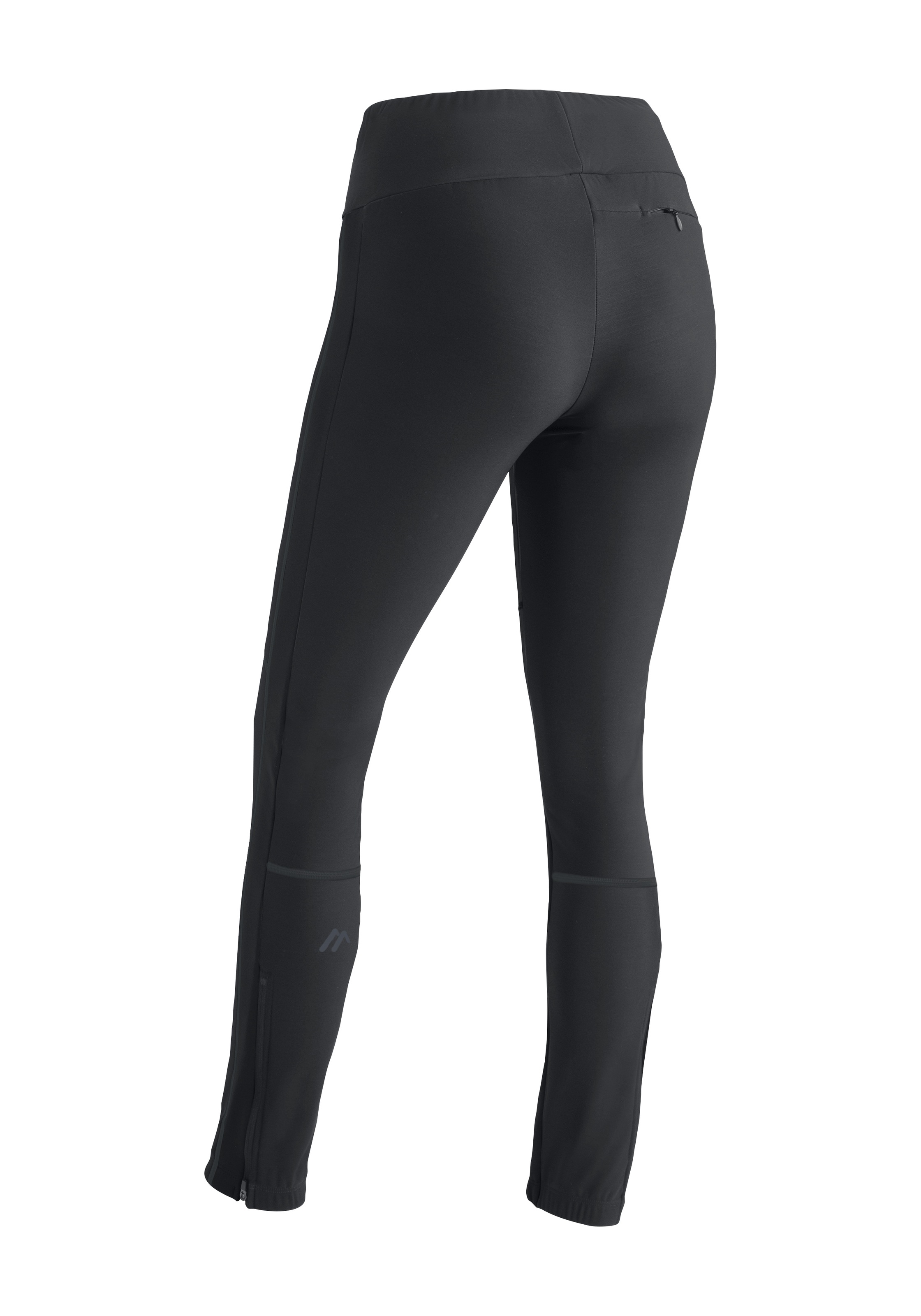 Maier Sports Skihose »TelfsTight 2.0W«, Damen Langlaufhose, 4-Wege-Stretch, Skitourenhose, Vorderseite aus Softshell