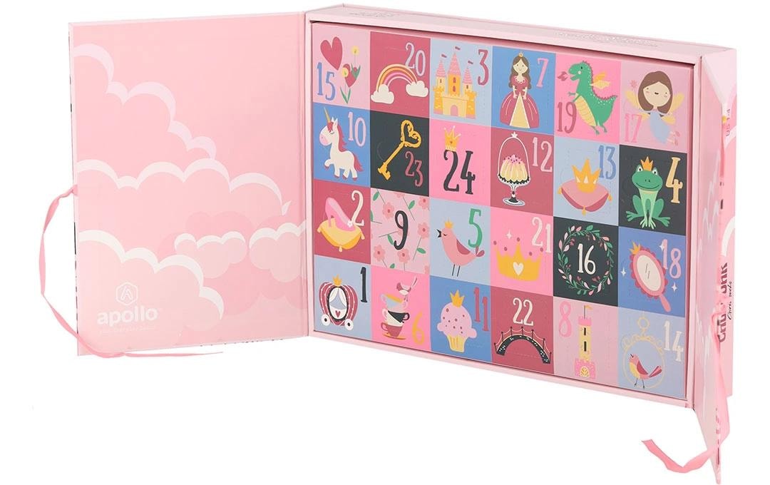   Calendrier de l'Avent »Adventskalender Socken Kinder, Prinzessin, 31-36«