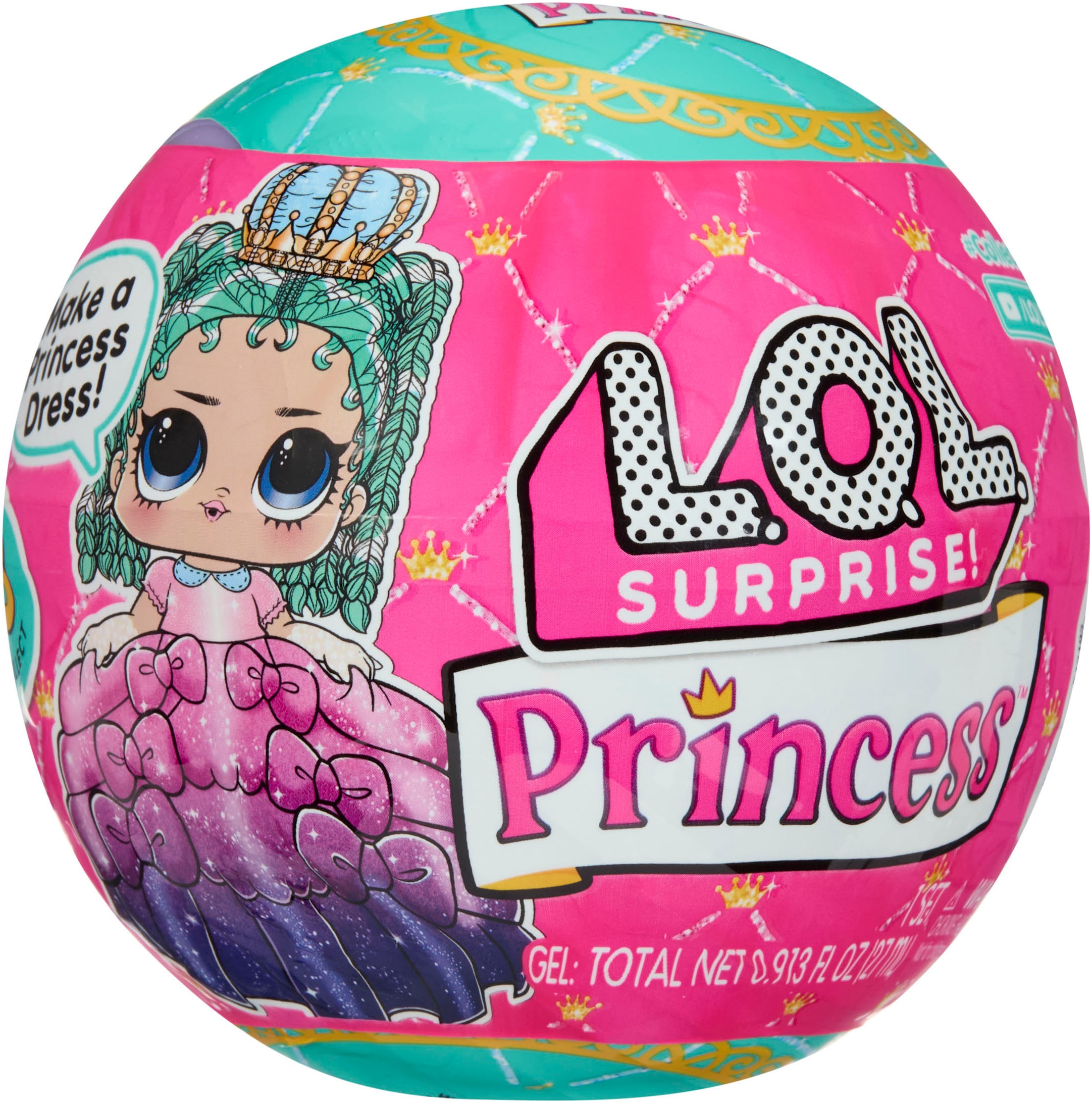 L.O.L. SURPRISE! Anziehpuppe »L.O.L. Surprise Princess Tots« mit magischem Farbwechsel; sortierte Lieferung
