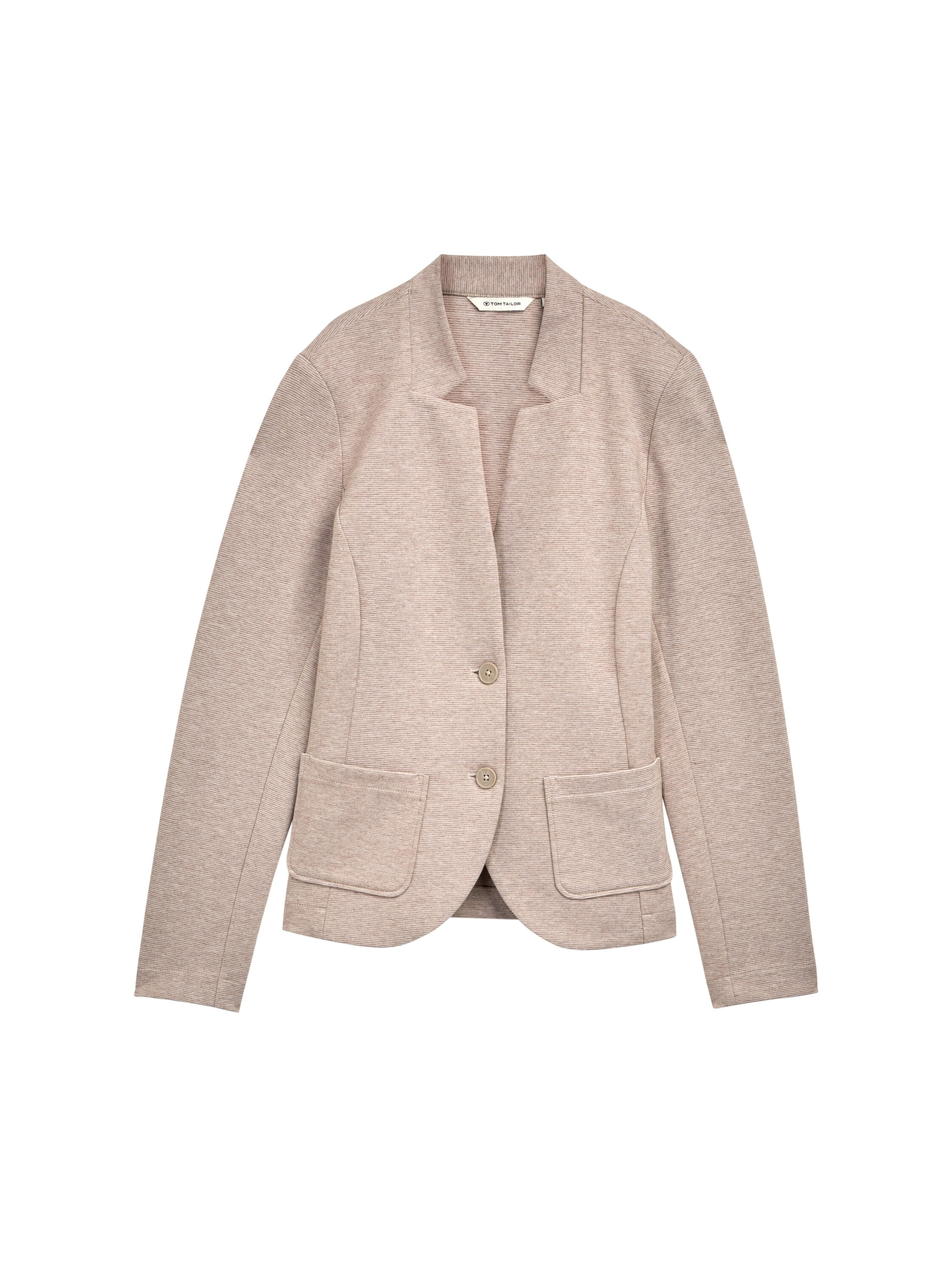 TOM TAILOR Sweatblazer »Ottoman«, mit aufgesetzten Taschen und Struktur