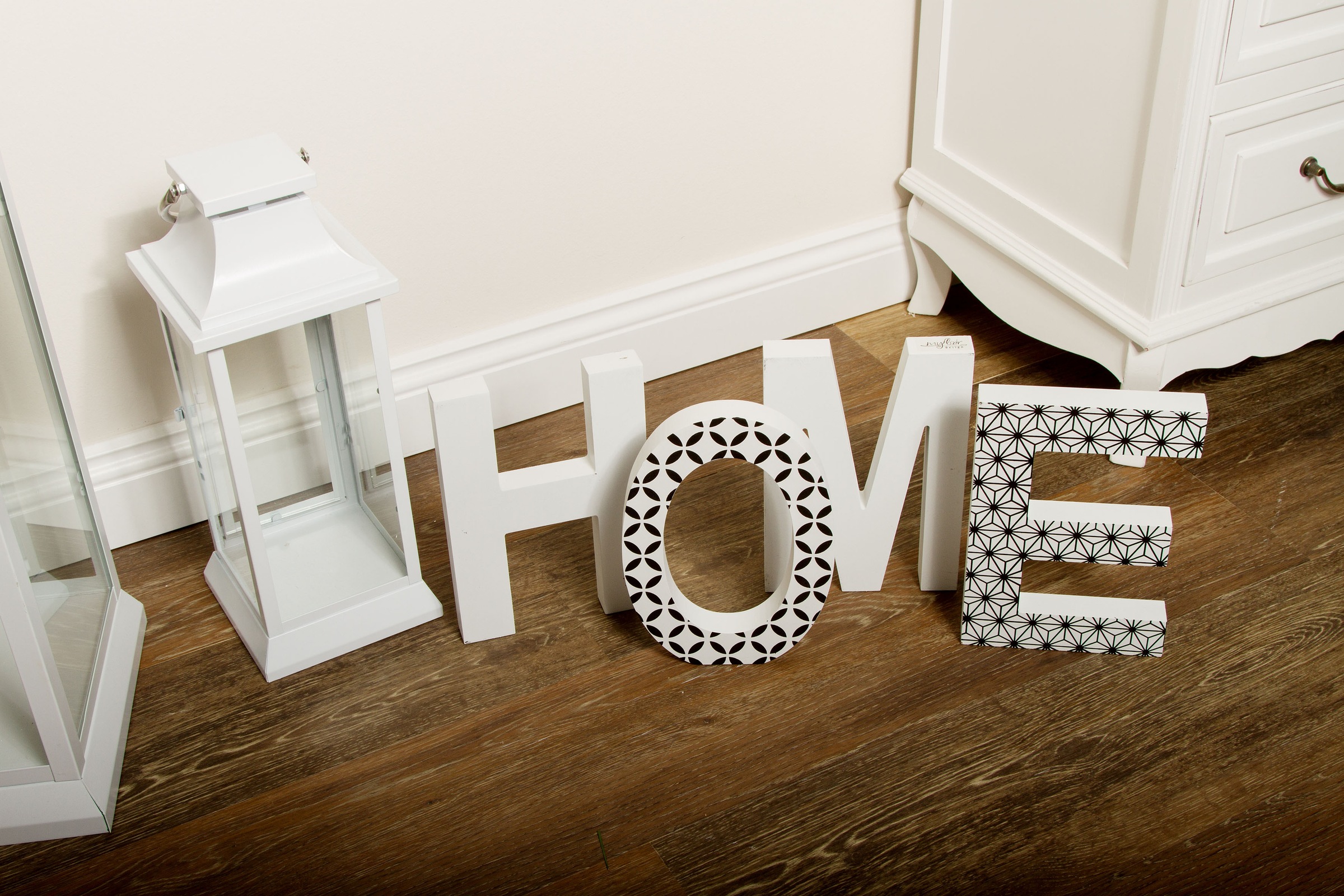 Image of Myflair Möbel & Accessoires Deko-Buchstaben, weiss, Deko Schriftzug "HOME", Höhe 23 cm, Wohnzimmer bei Ackermann Versand Schweiz