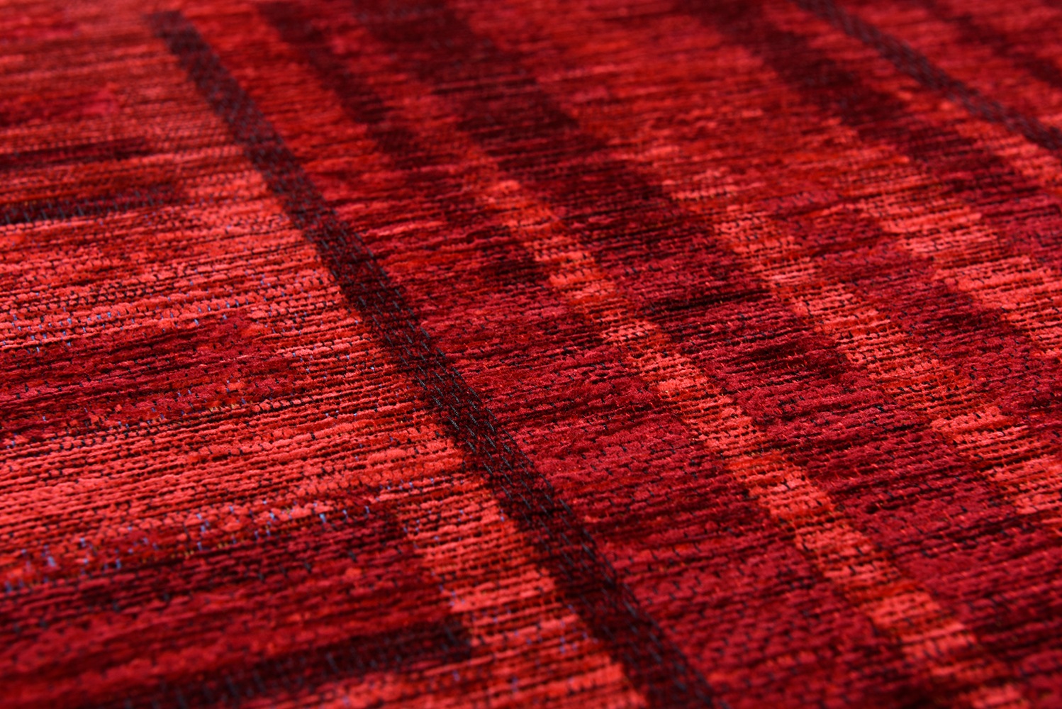 TOM TAILOR HOME Teppich »Stripy Pat« rechteckig 5 mm Höhe Flachgewebe, modernes Patchworkdesign, gestreift, Chenille, Wohnzimmer