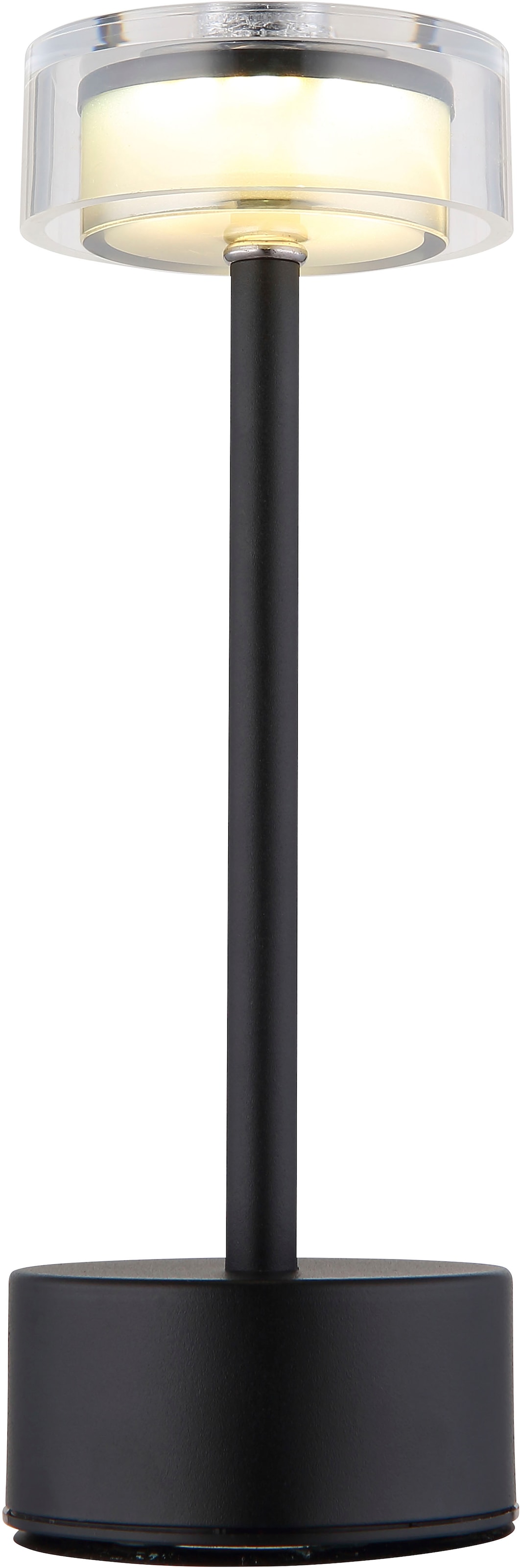 GLOBO LIGHTING Lampe de table LED »SHIRA« 1 cuis blanc chaud - blanc froid Akkutischleuchte, Touchdimmer, Lichttemperaturwechsel