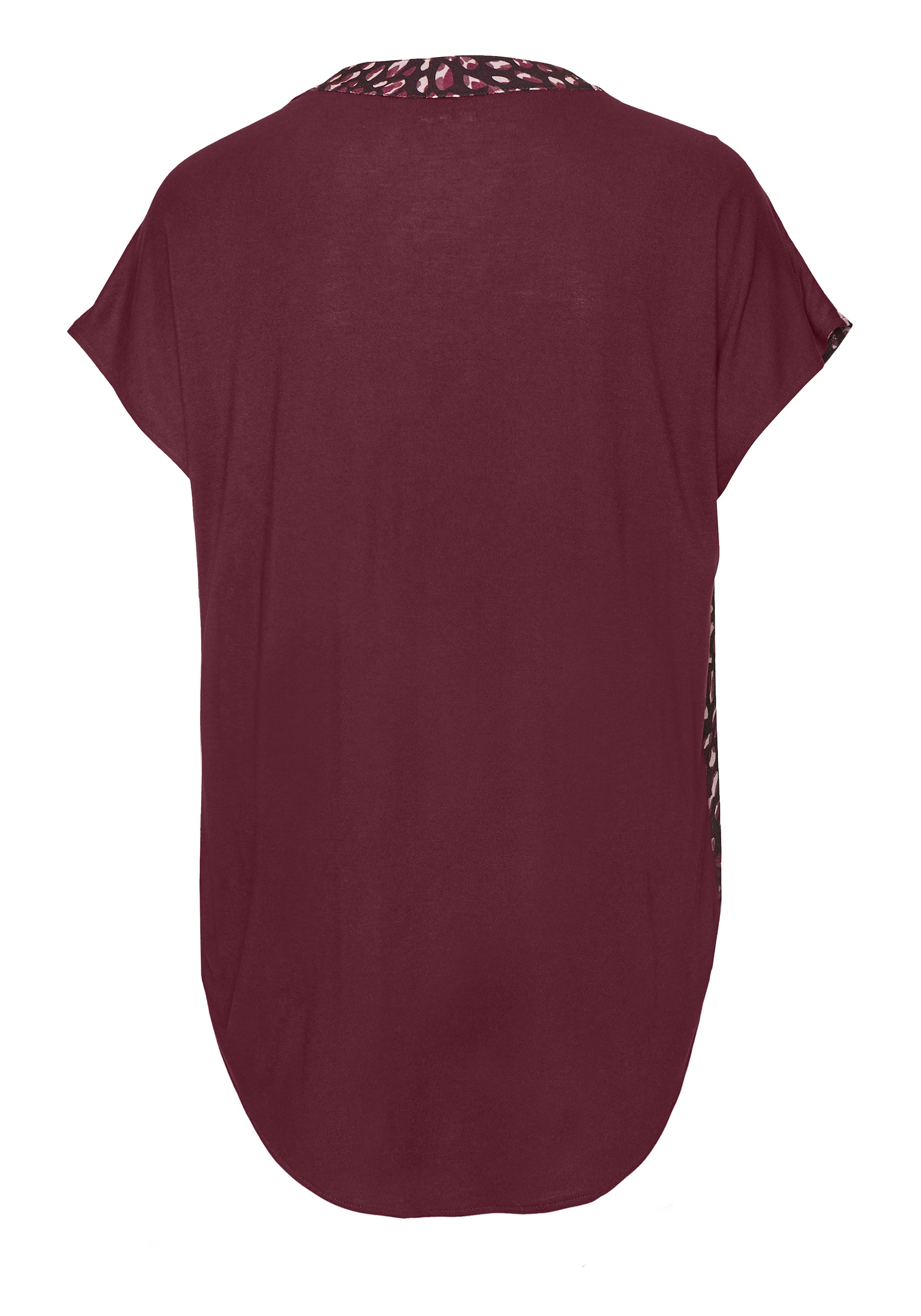 Beachtime by Lascana T-shirt long en mélange de matériaux
