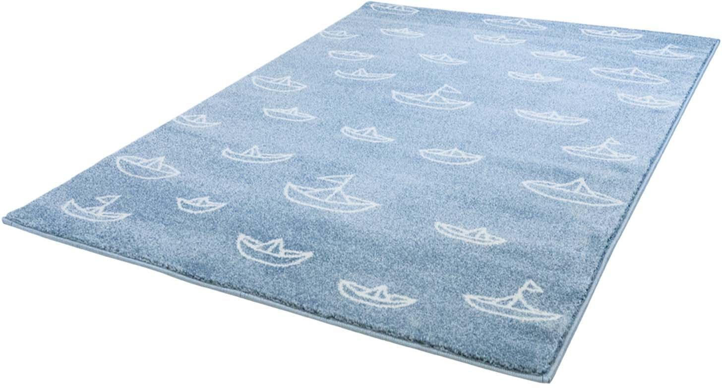 Image of Carpet City Kinderteppich »Bueno Kids 1457«, rechteckig, 13 mm Höhe, Spielteppich, Segelboote, Weicher Flor, Pflegeleicht, Kinderzimmer bei Ackermann Versand Schweiz