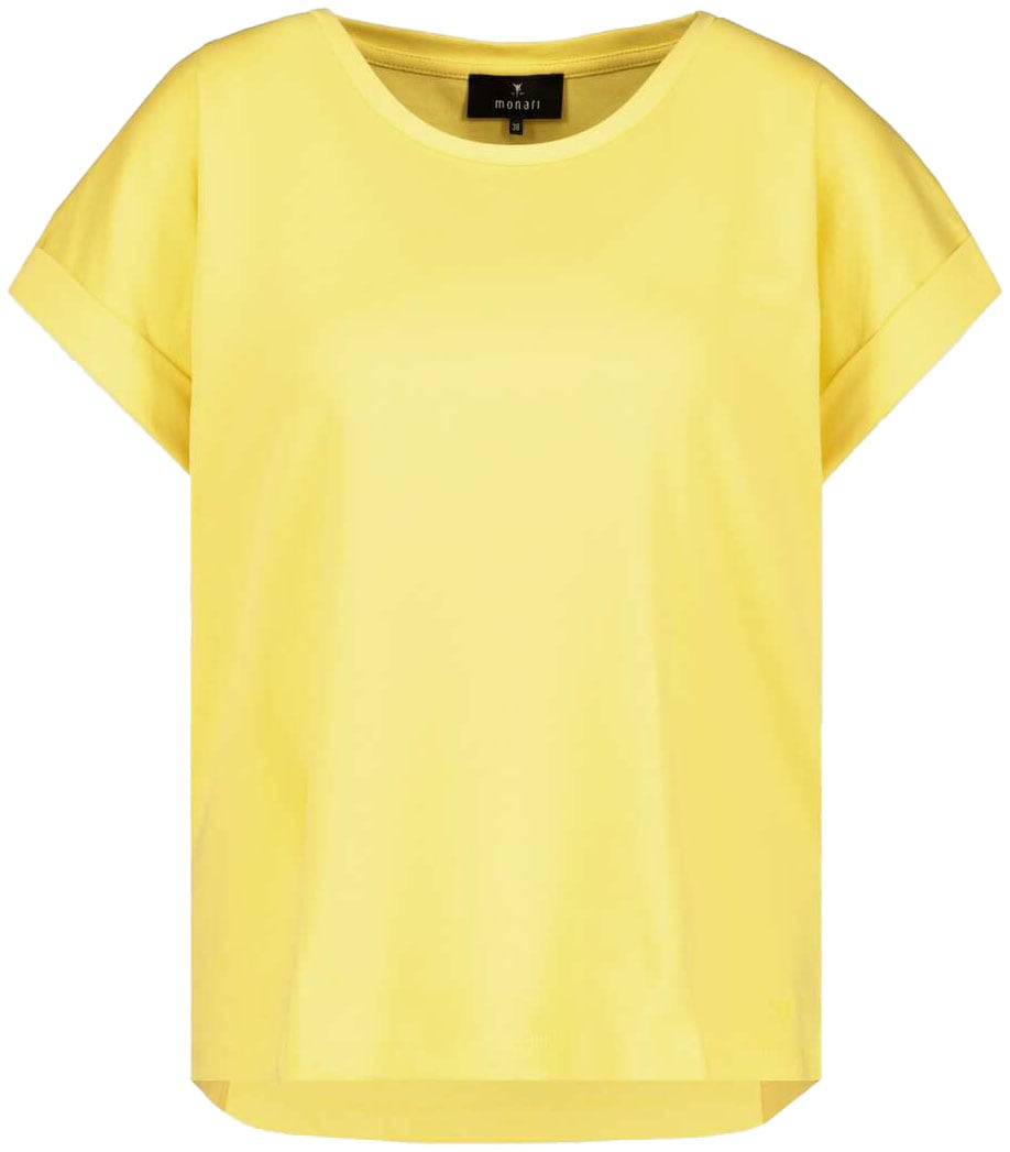 Monari Rundhalsshirt, in angesagter Trendfarbe