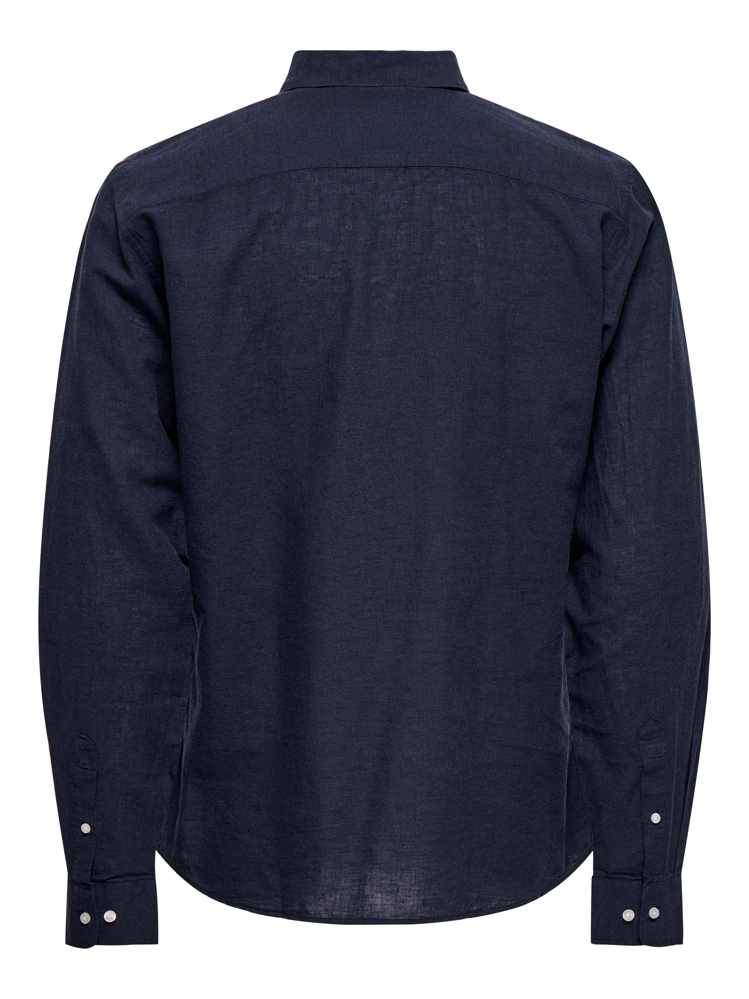 ONLY & SONS Langarmhemd »ONSCAIDEN LS SOLID LINEN SHIRT NOOS«