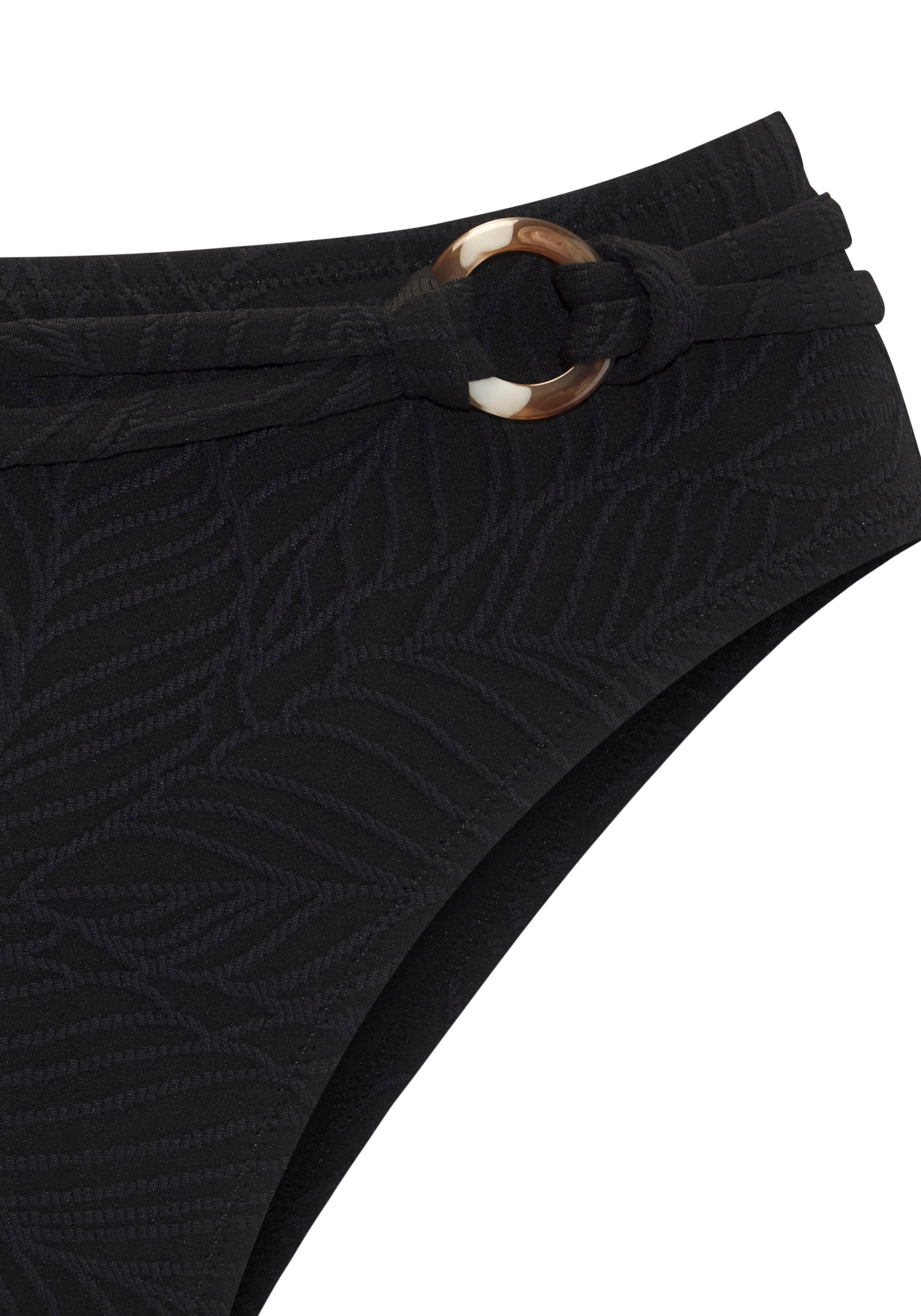 LASCANA Pantalon de bikini »Fay« aus eleganter Strukturware