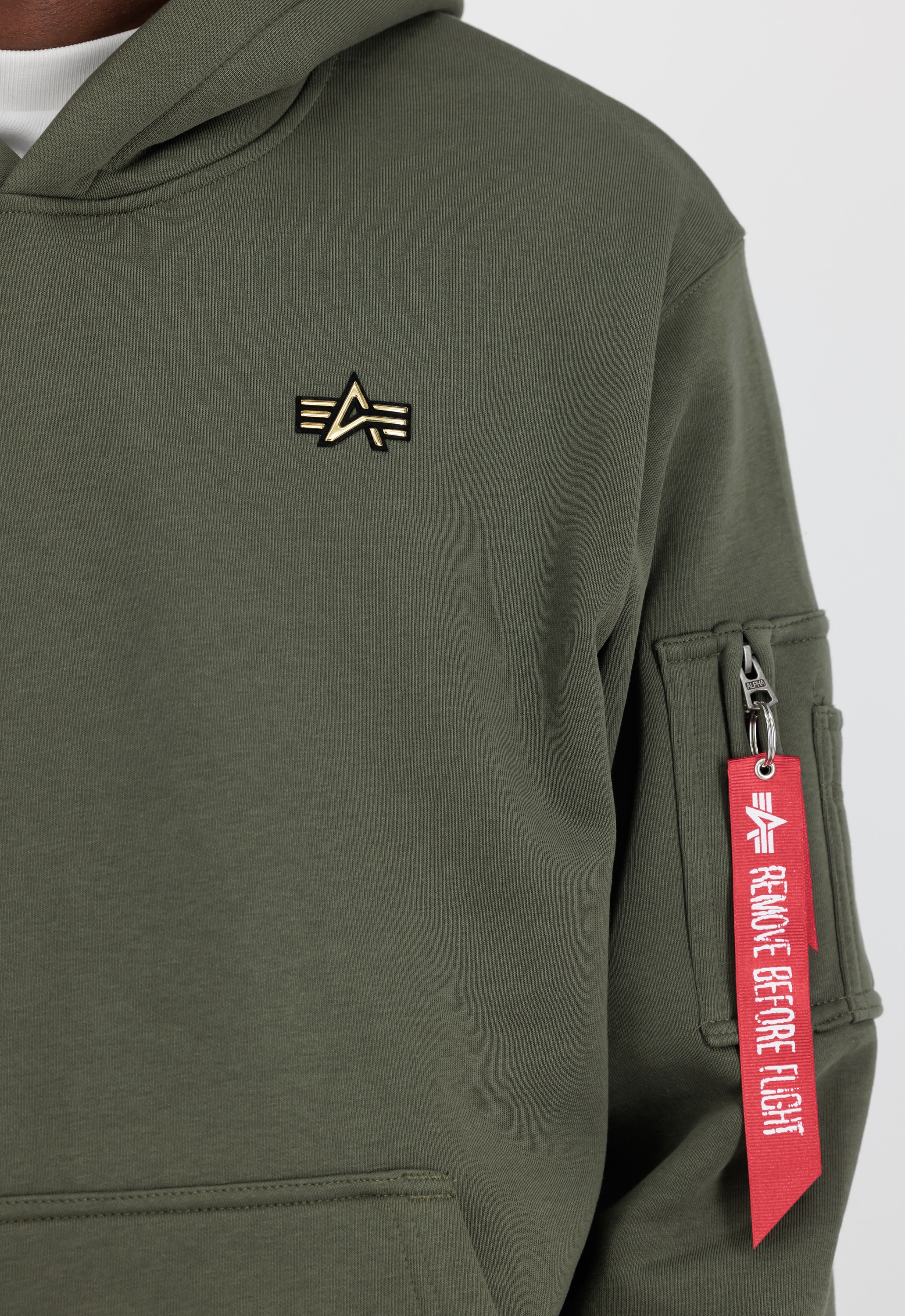 Alpha Industries Hoodie »Alpha Industries Men - Hoodies 3D Small Logo Hoodie«