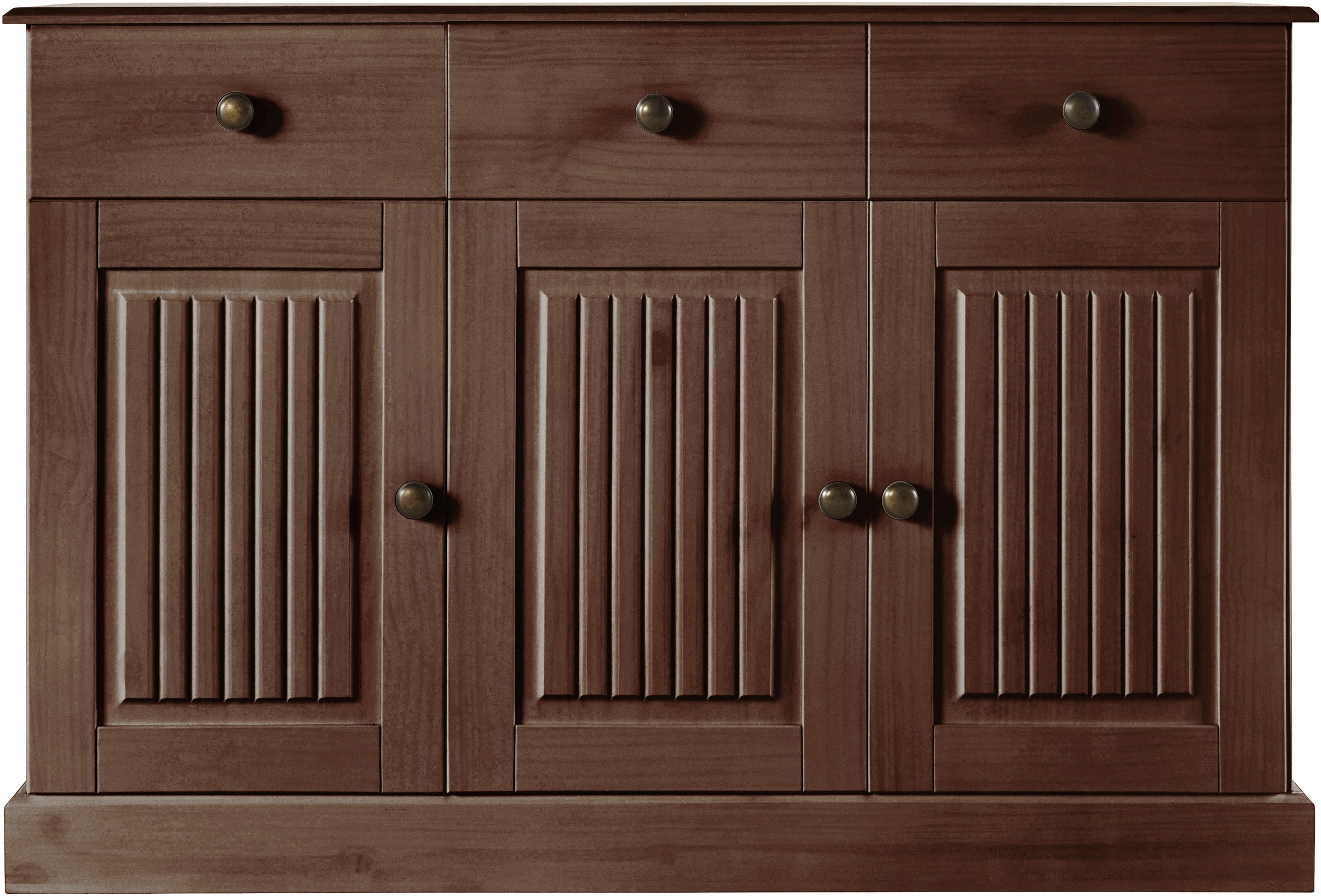 Home affaire Sideboard »Liotta«, Kommode mit 2 Schubkästen u. 2 verstellbare Einlegeböden