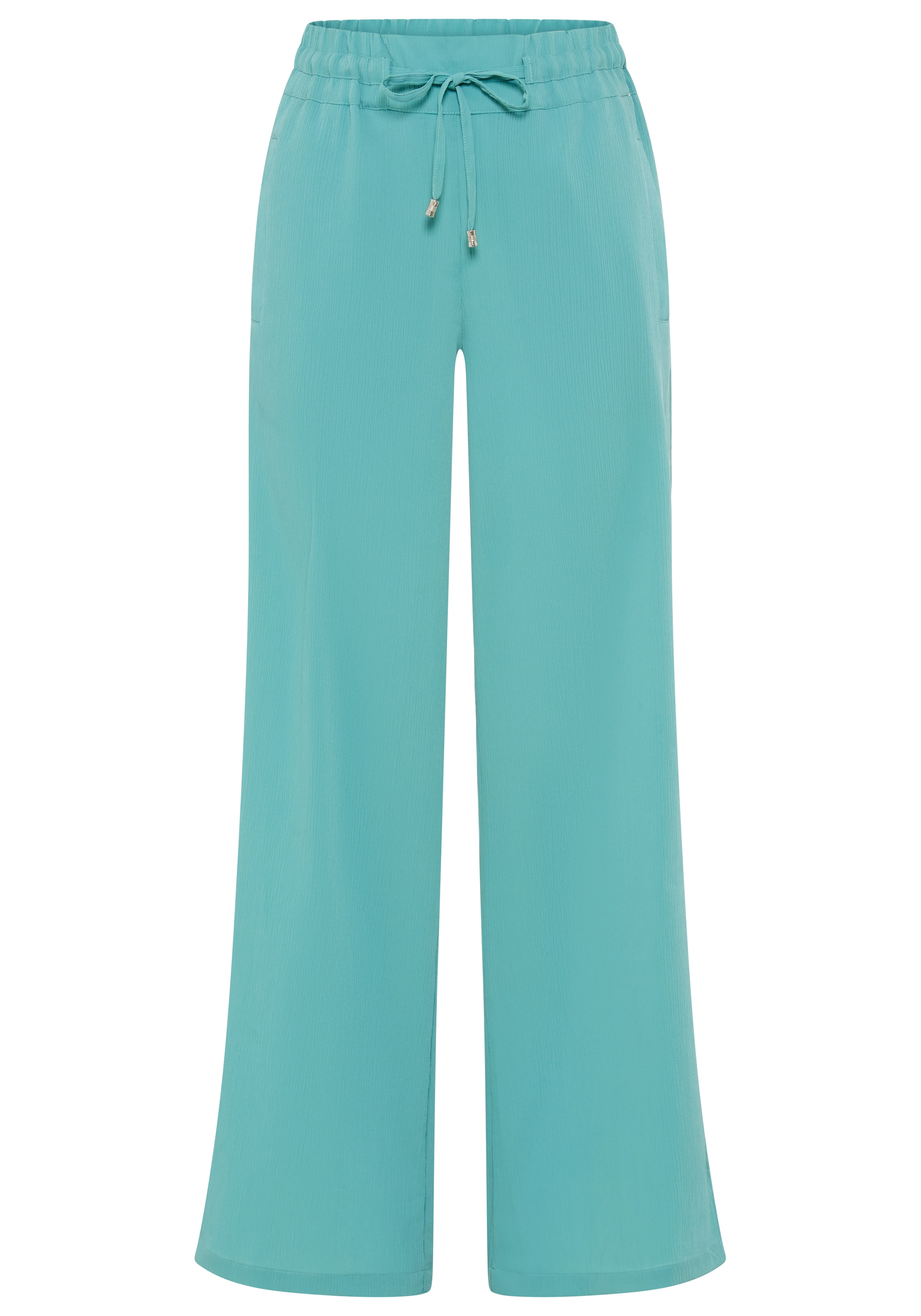 Laura Scott Pantalon à enfiler  weite Hose, mit Gummizug am Bund, mit Schlitz am Beinabschluss