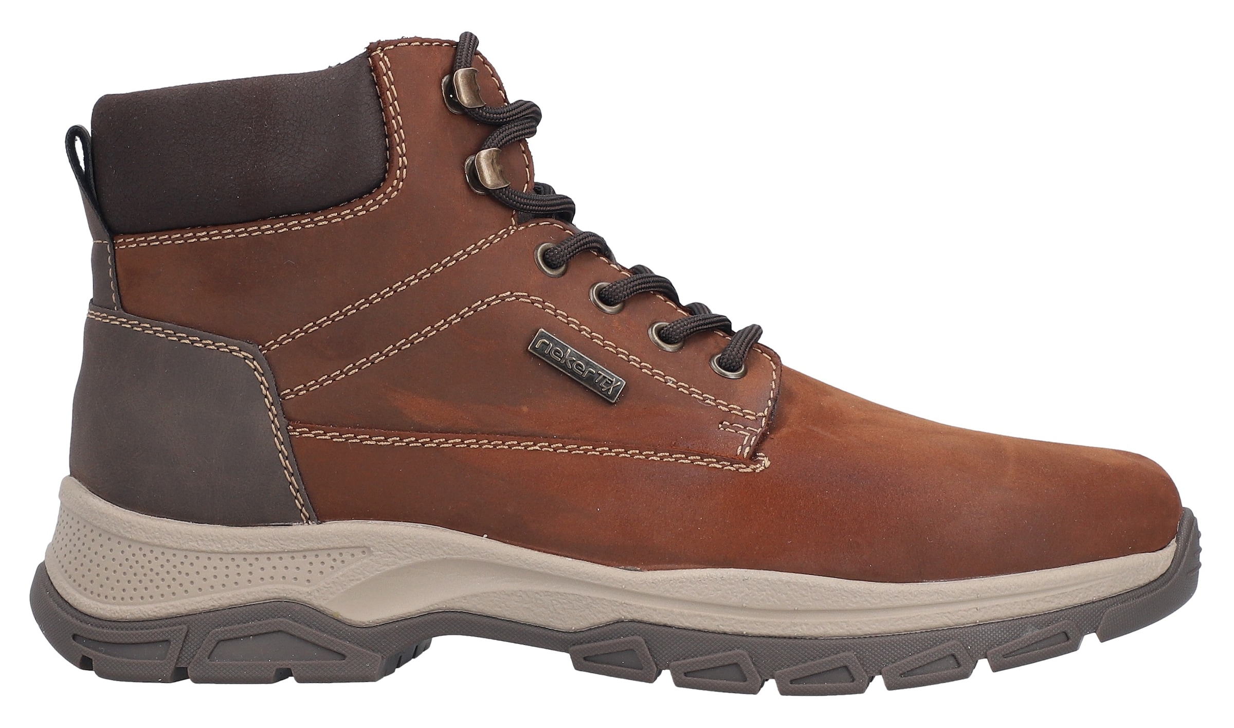 Rieker Bottes d'hiver  Bottines à lacets, bottines, chaussures outdoor avec fermeture éclair intérieure