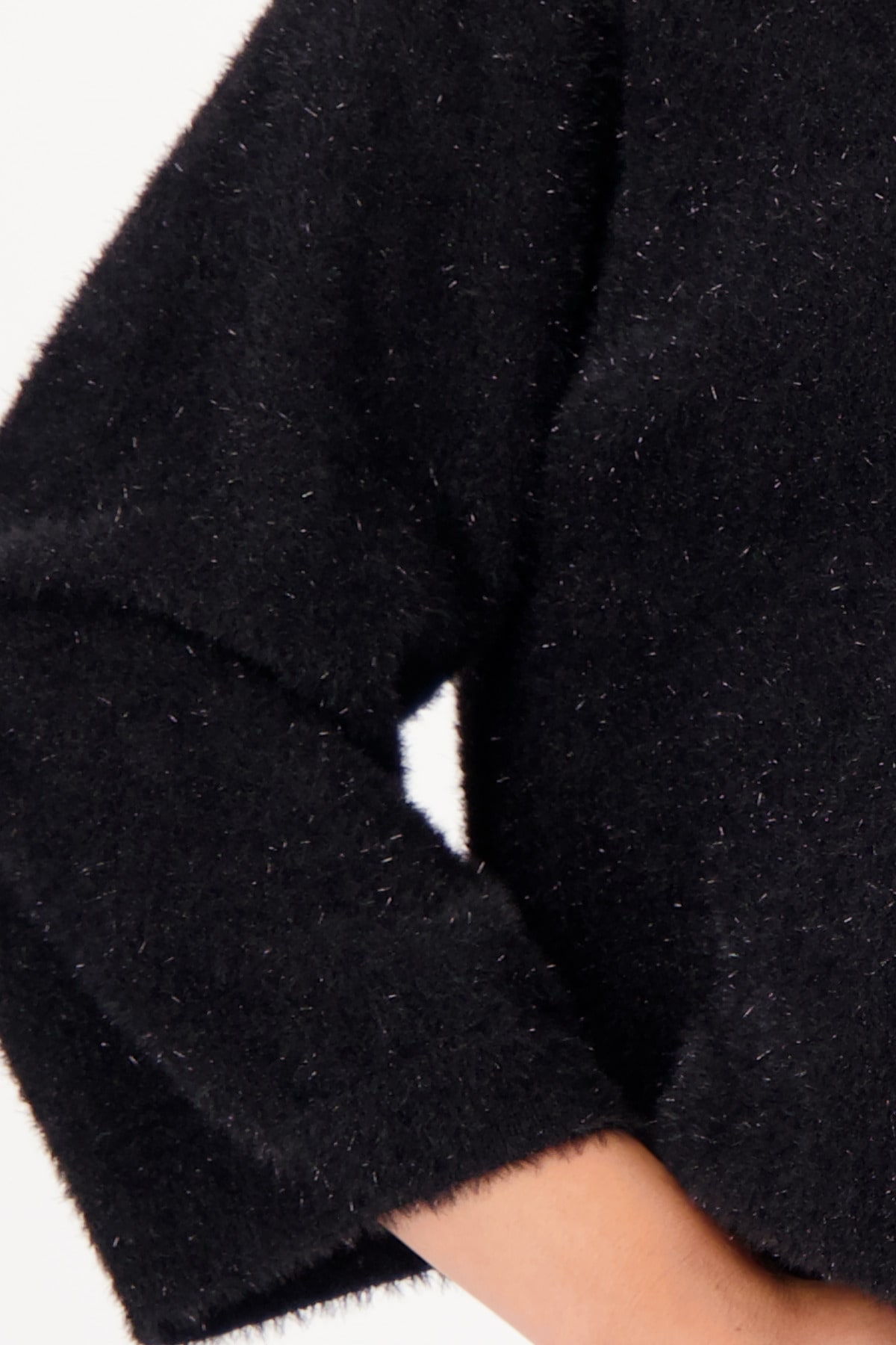 Monari Stehkragenpullover »Pullover Lurex« Regular fit mit Rundhalsausschnitt