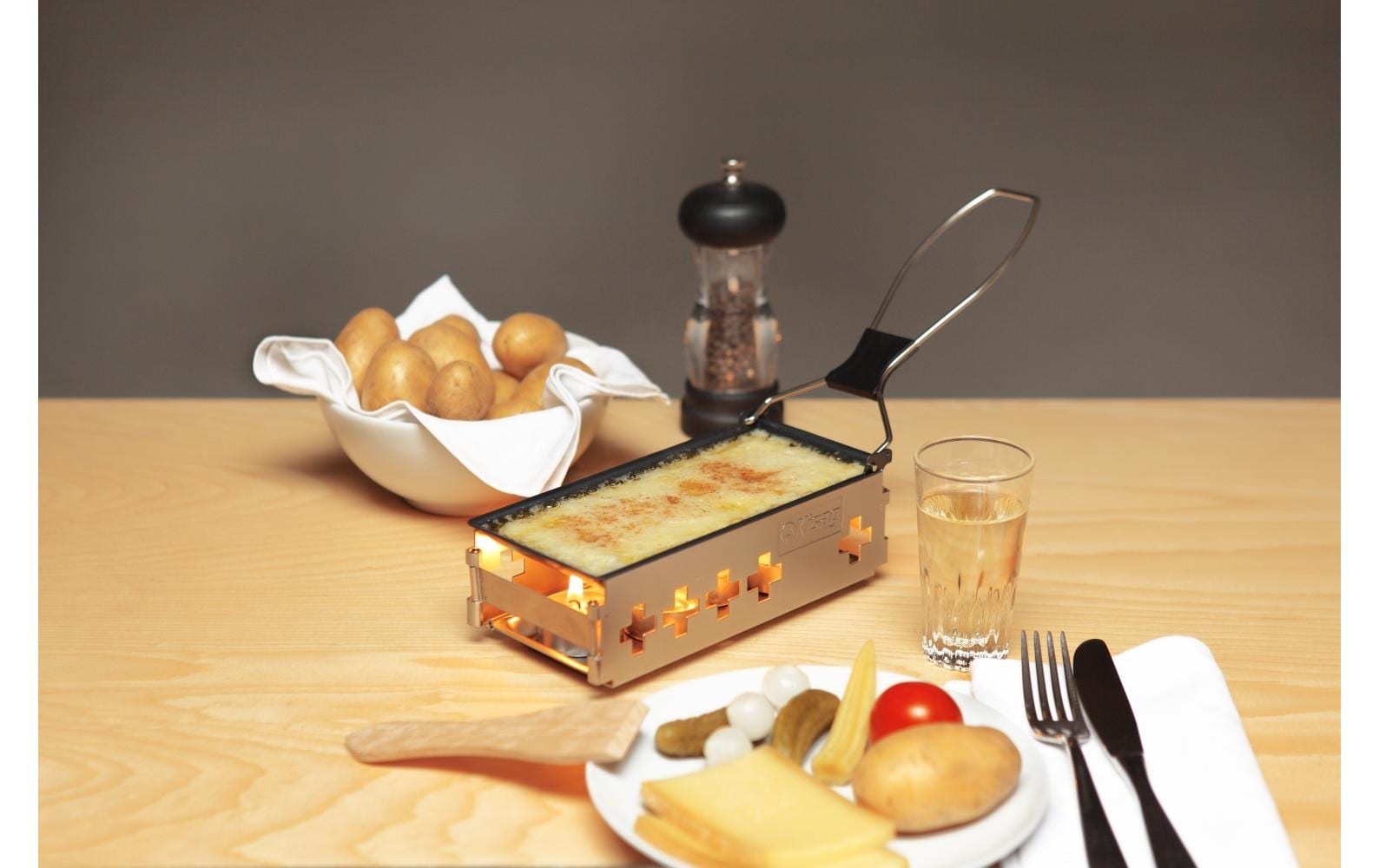 Raclette »Kisag Candle light to go«, - W
