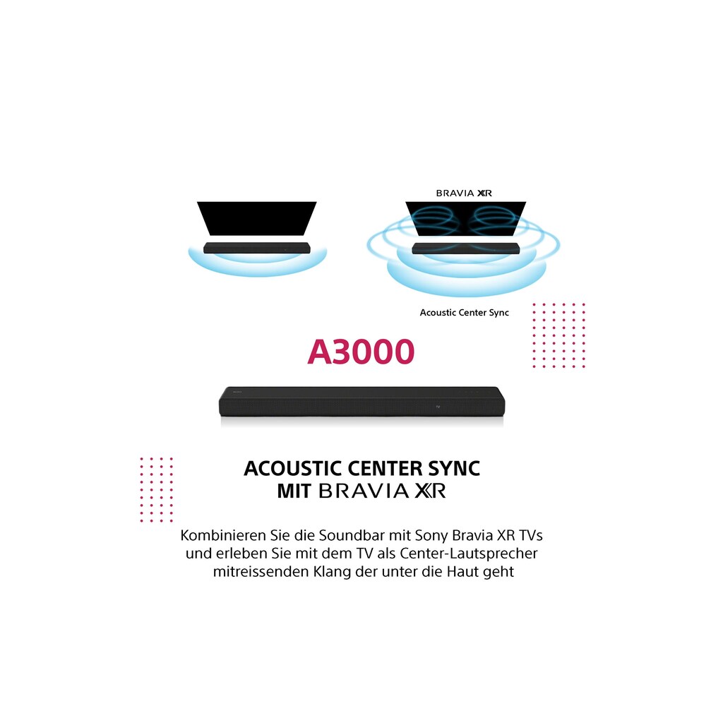 Sony Soundbar »HT-A3000«