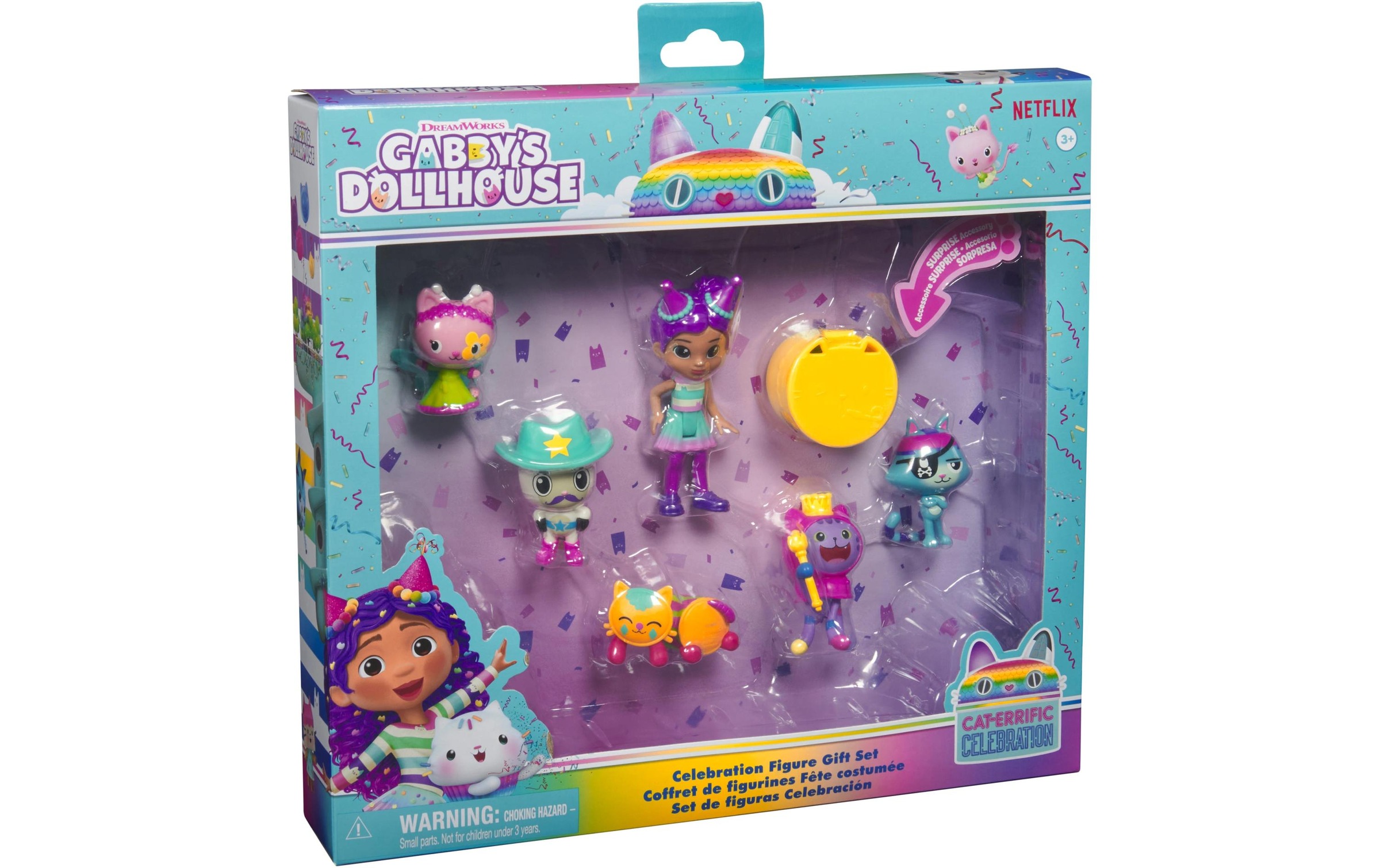 Spielwelt »Spinmaster Gabby's Dollhouse Deluxe Figuren Set Celebration«
