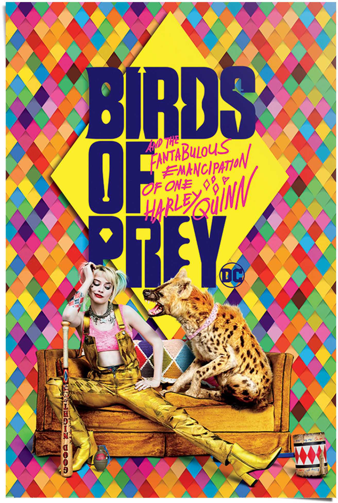 Image of Reinders! Poster »Birds of Prey The Emancipation of Harley Quinn - Joker - Filmplakat«, (1 St.) bei Ackermann Versand Schweiz