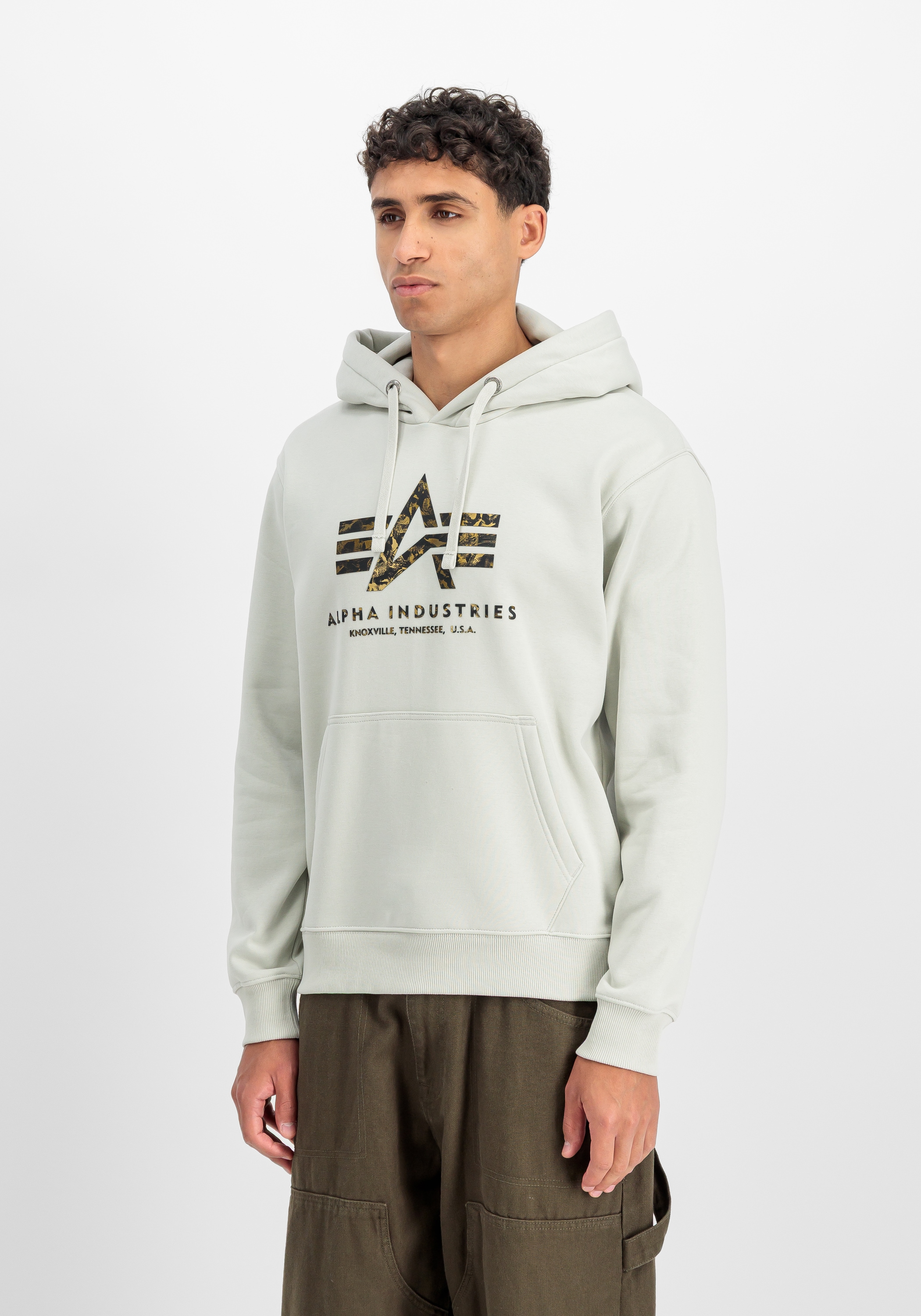 Image of Alpha Industries Hoodie "Basic BL Effect Print Hoodie"