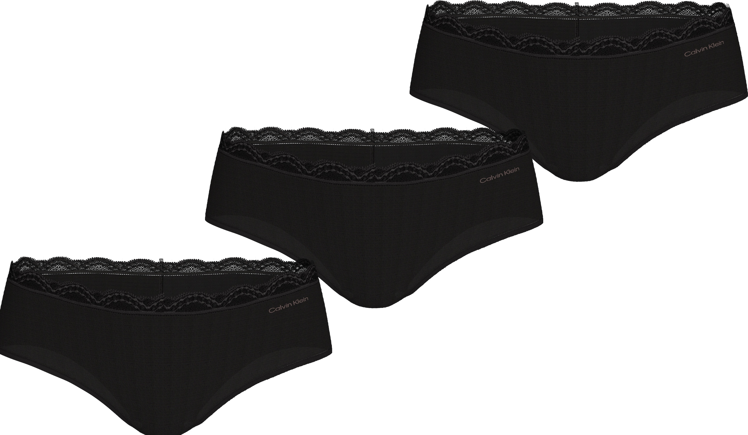 Image of Calvin Klein Underwear Hipster "HIPSTER 3PK" Packung, 3er-Pack, 3 Stk. mit Logodruck