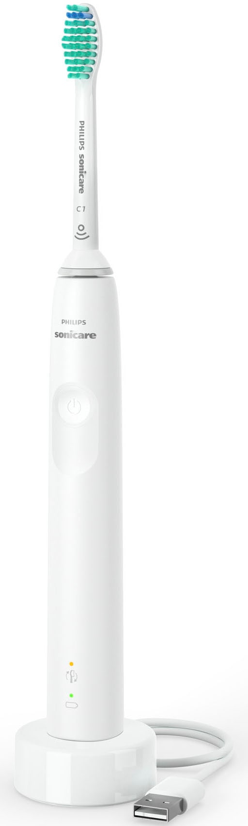 Philips Sonicare Brosse à dents électrique »Series 3100 HX3673« 1 cuis Aufsteckbürsten mit Schalltechnologie, 4-Quadranten-Timer und 2-Minuten-Timer