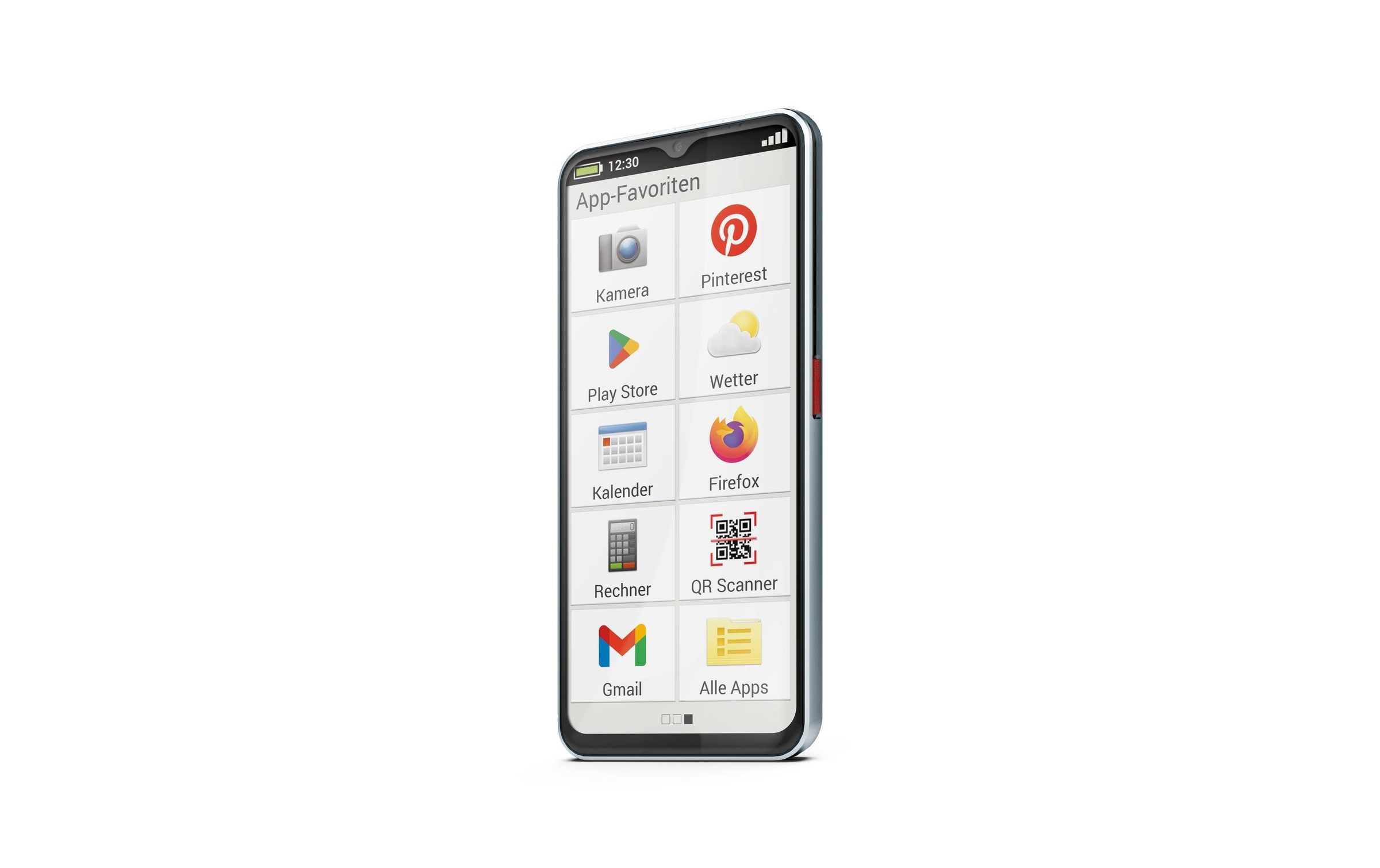 Emporia Smartphone »Smart 6 schwarz«, Schwarz, silberfarben