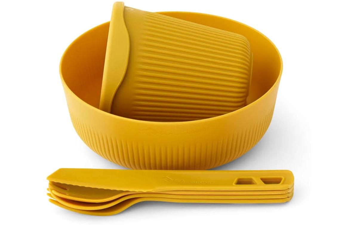 sea to summit Geschirr-Set »Passage Dinnerware Set«, Stapelbar