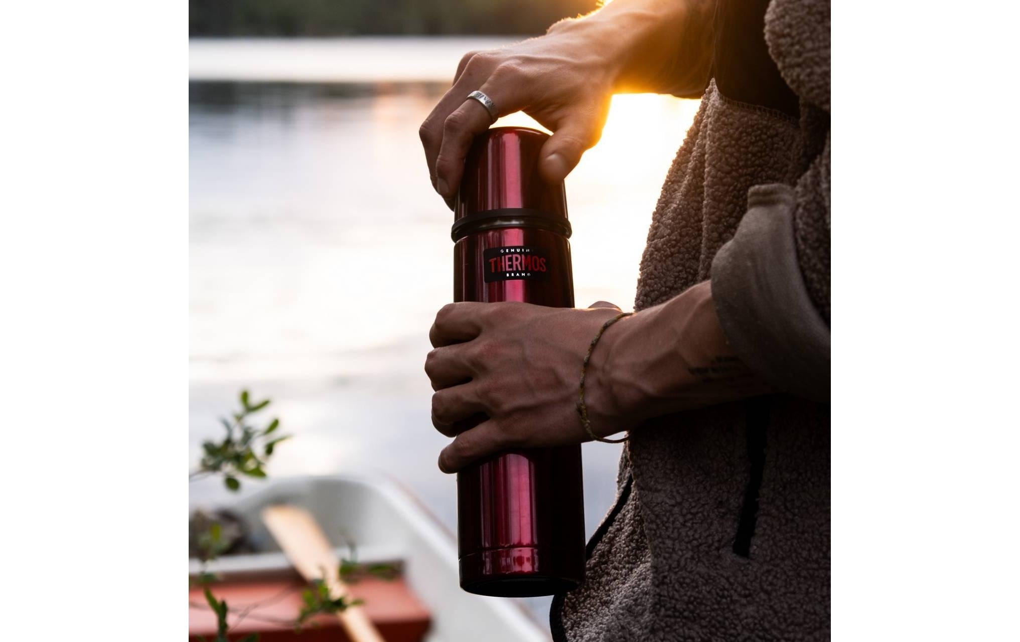 THERMOS Thermoflasche »Light & Compact« aus bruchfestem Edelstahl