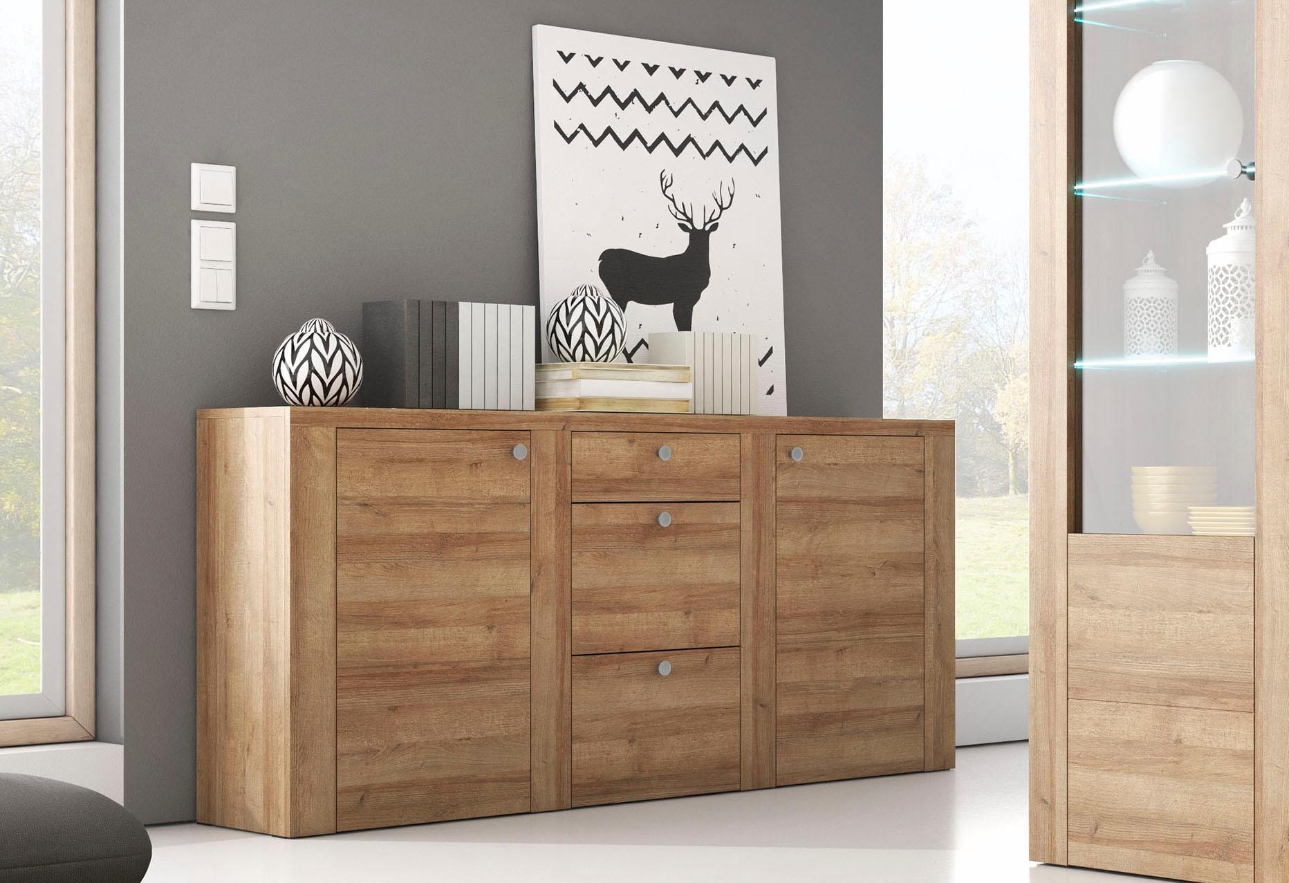 Helvetia Sideboard »Larona«, Breite 176 bas à prix cm