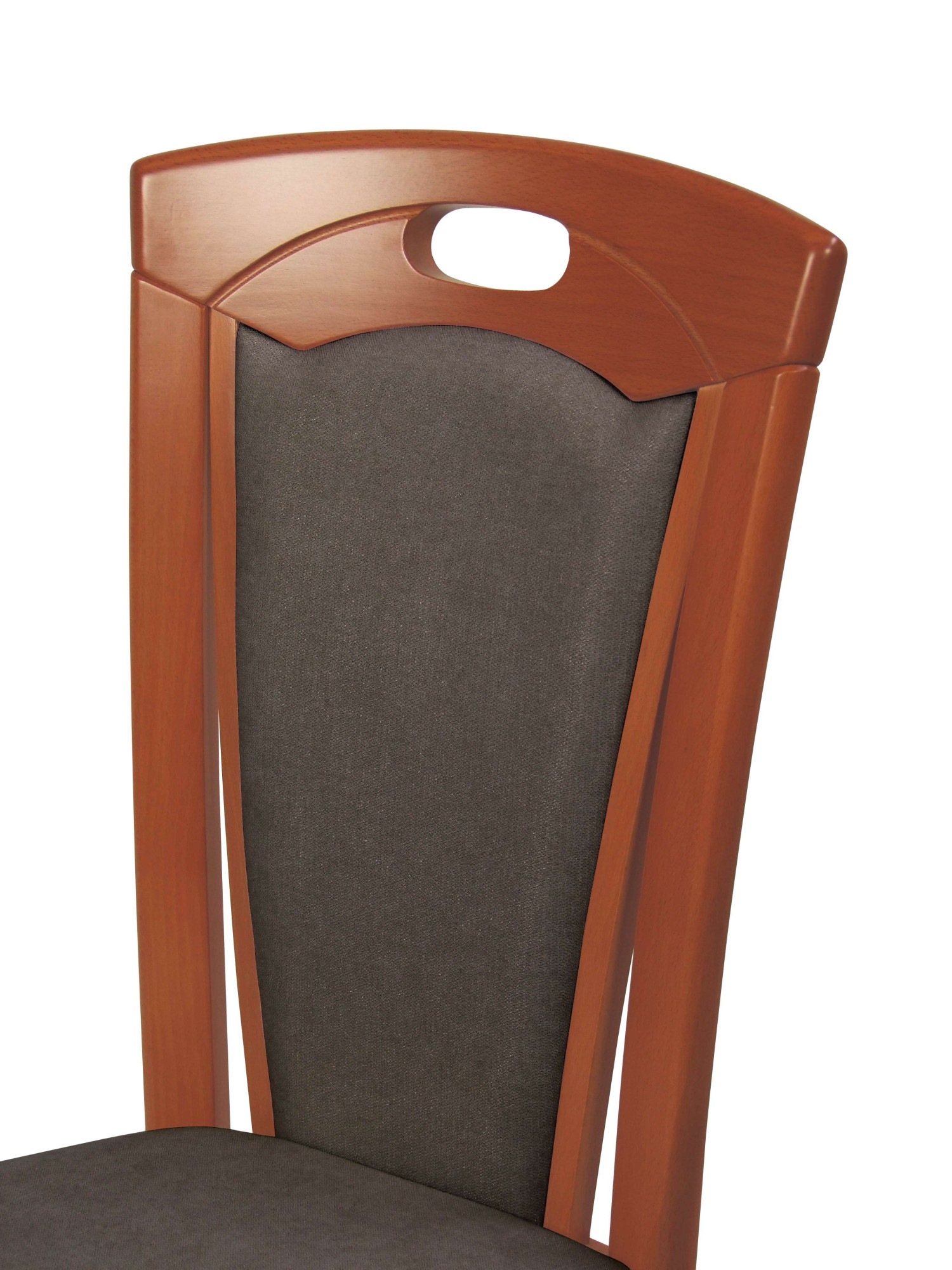 Home affaire Chaise de salle à manger »FERDI Made in Italy, Massivholz« (Set) 2 cuisBezug Feinstruktur (wasser- und fleckabweisend) oder Struktur