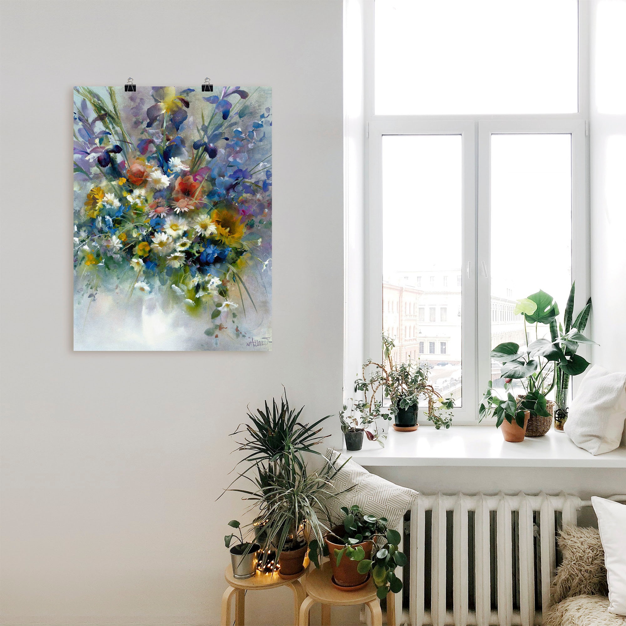 Artland Wandbild »Blumen Impression« Blumen 1 Stk. tlg. als Leinwandbild, Poster in verschied. Grössen