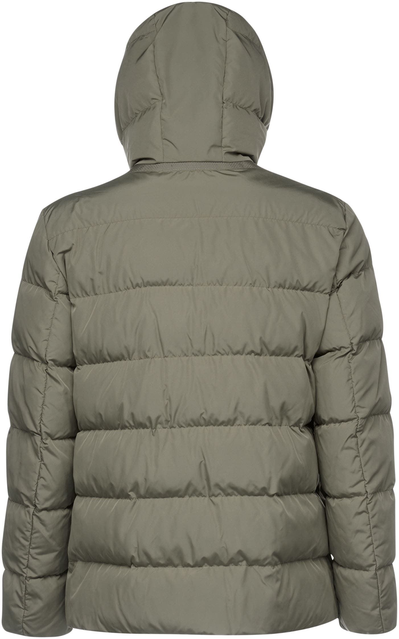 Geox Steppjacke »PIEVE«, mit Kapuze, mit verdecktem Reissverschluss & Druckern, Kapuze mit Schirm, 4 Taschen