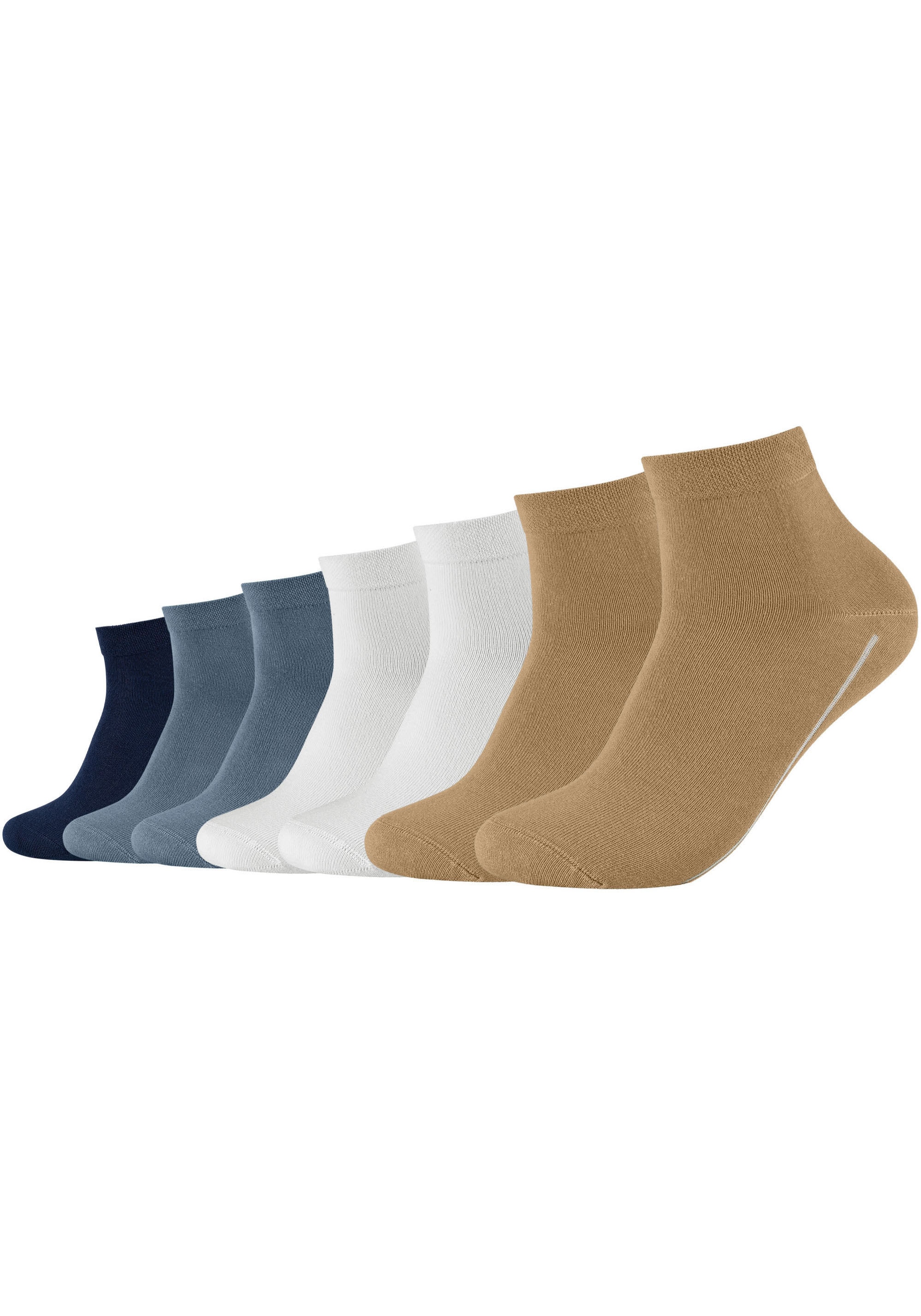 Camano Kurzsocken »ca-soft«, (7 Paar), mit hohem Baumwollanteil