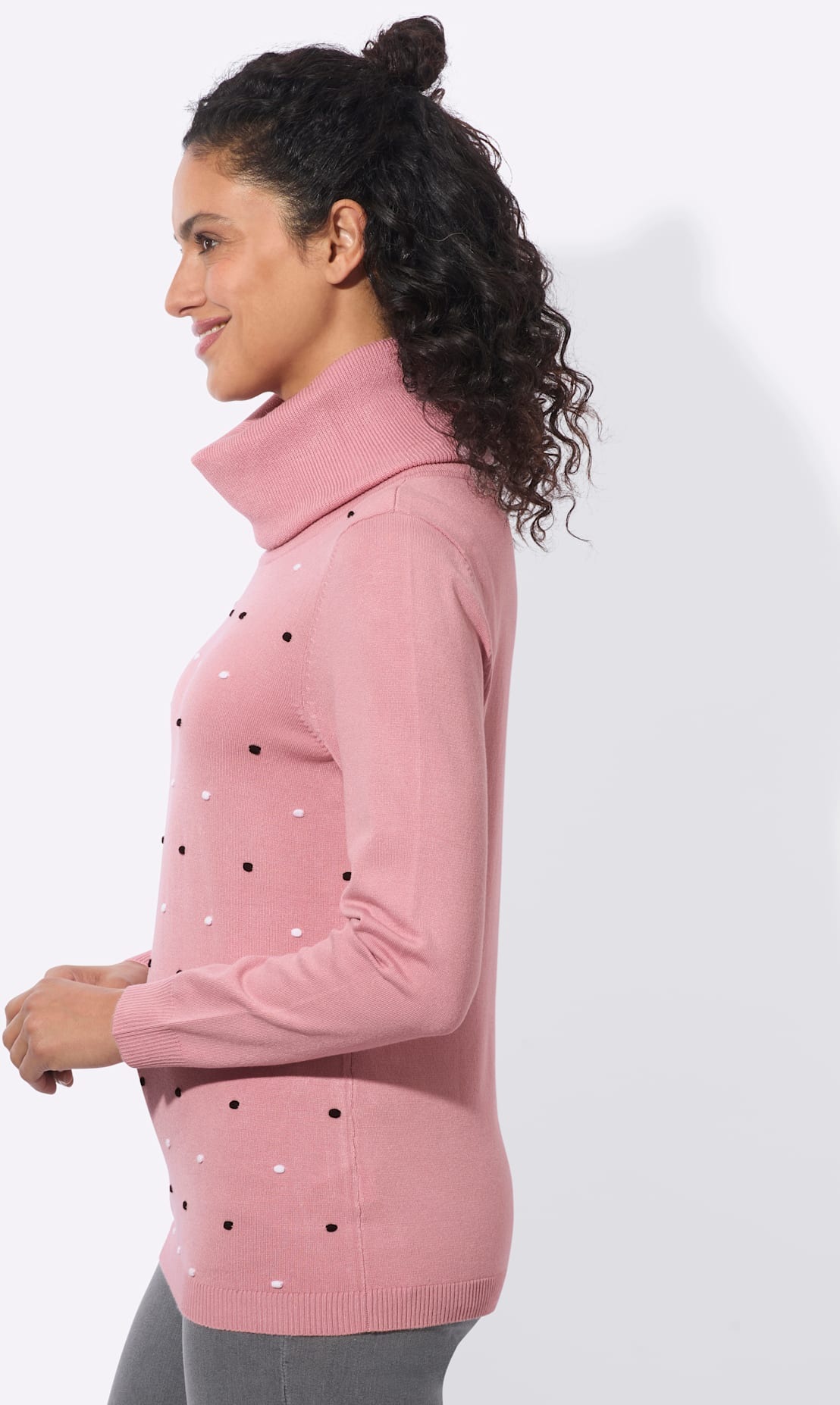 Inspirationen Rollkragenpullover »Rollkragen-Pullover«