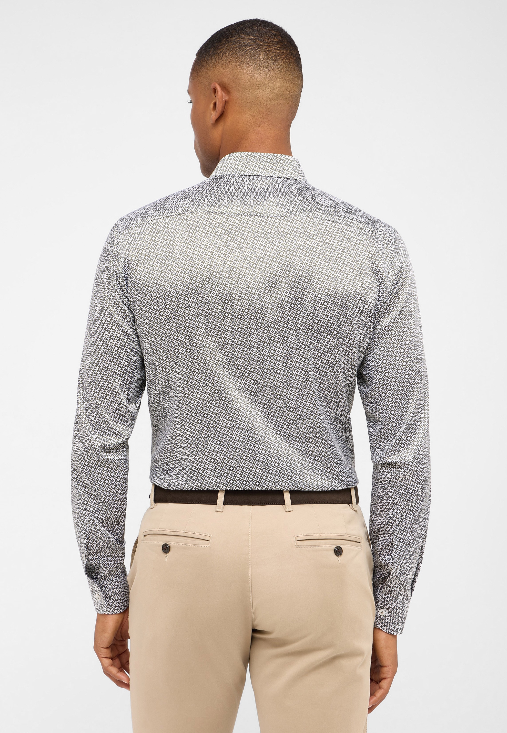 Eterna Langarmhemd »SLIM FIT«, EASY IRON (bügelleicht)