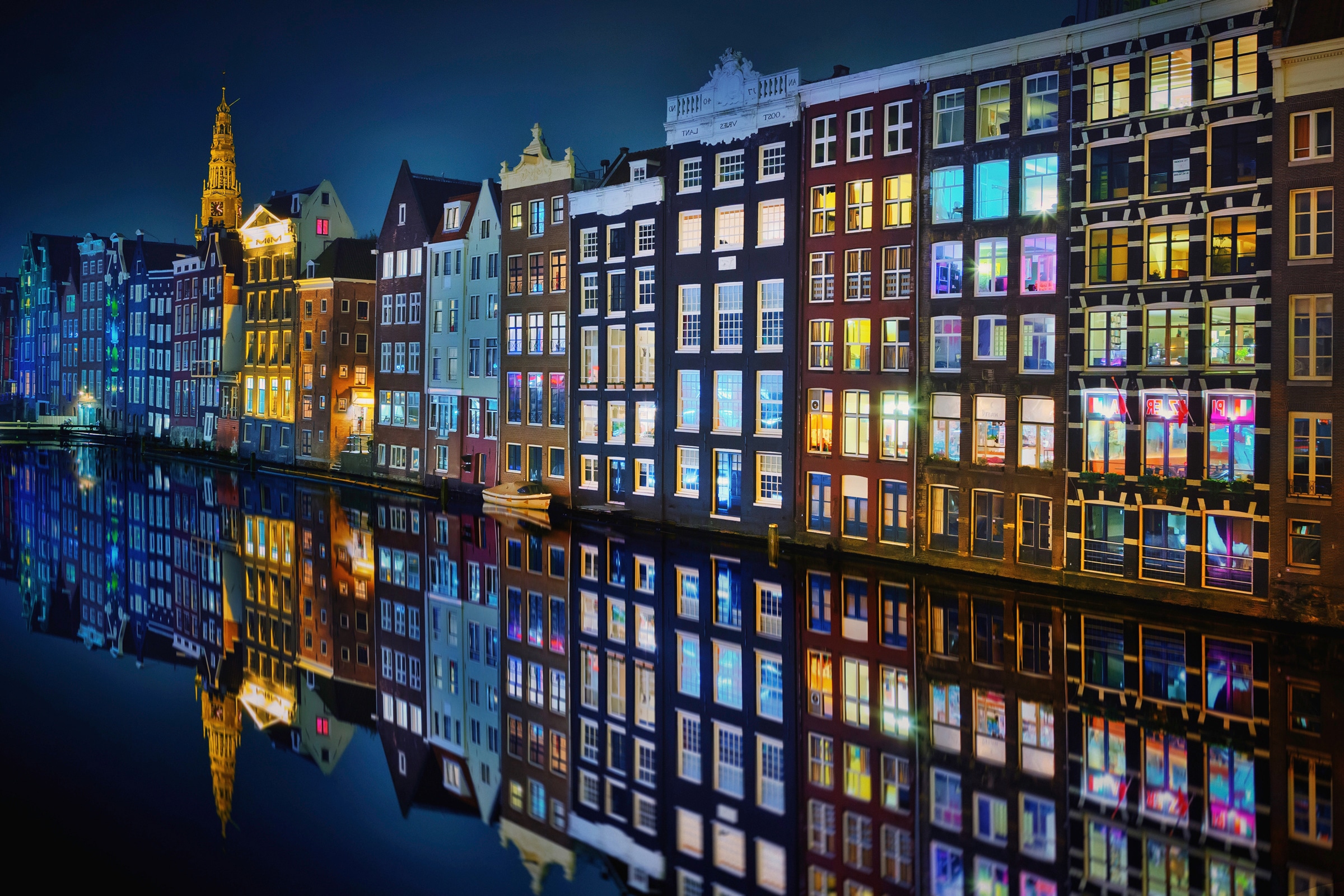 Image of Papermoon Fototapete "Photo-Art JUAN PABLO DE, AMSTERDAM SPIEGEL"