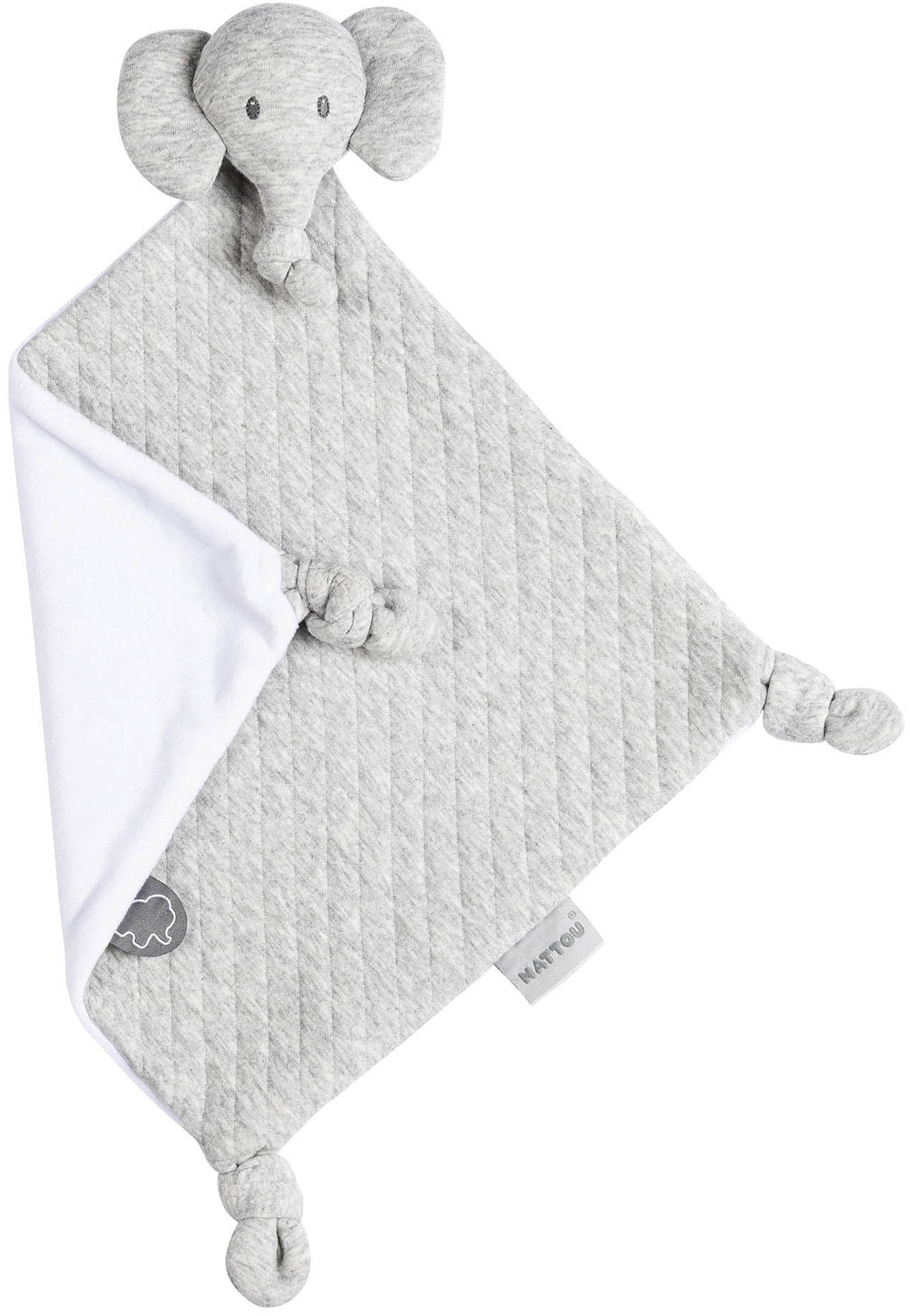 Image of Nattou Schnuffeltuch »Elefant, grau« bei Ackermann Versand Schweiz