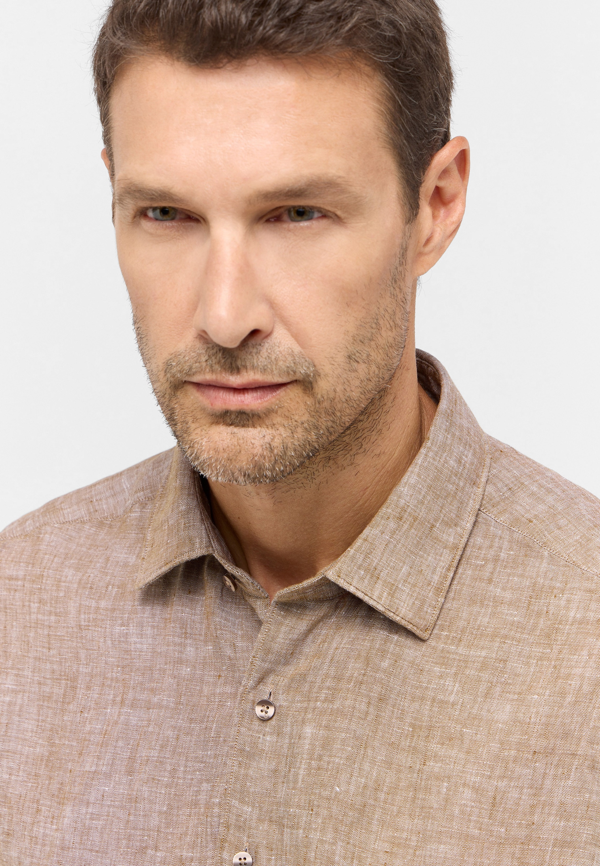 Eterna Chemise à manches courtes »MODERN FIT« EASY IRON (bügelleicht)