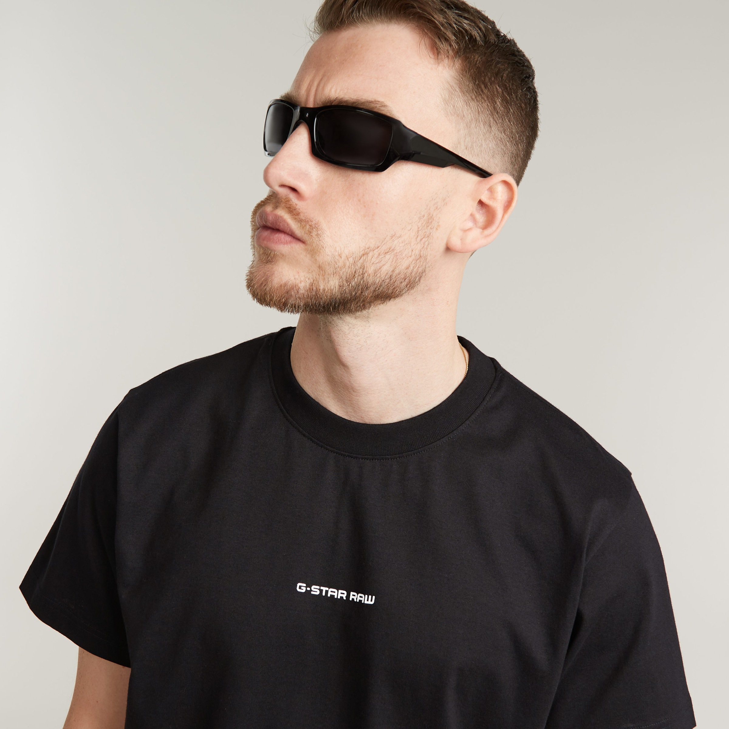 G-STAR T-shirt »Center Chest Logo loose«