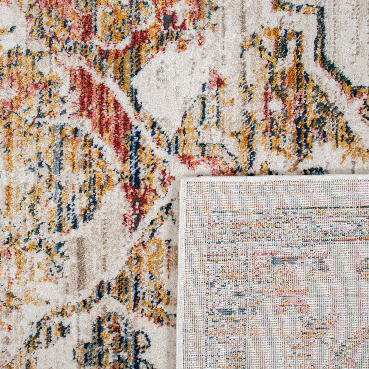 Paco Home Teppich »Herbete 734« rechteckig 8 mm Höhe Kurzflor, Orient-Optik, Vintage Design