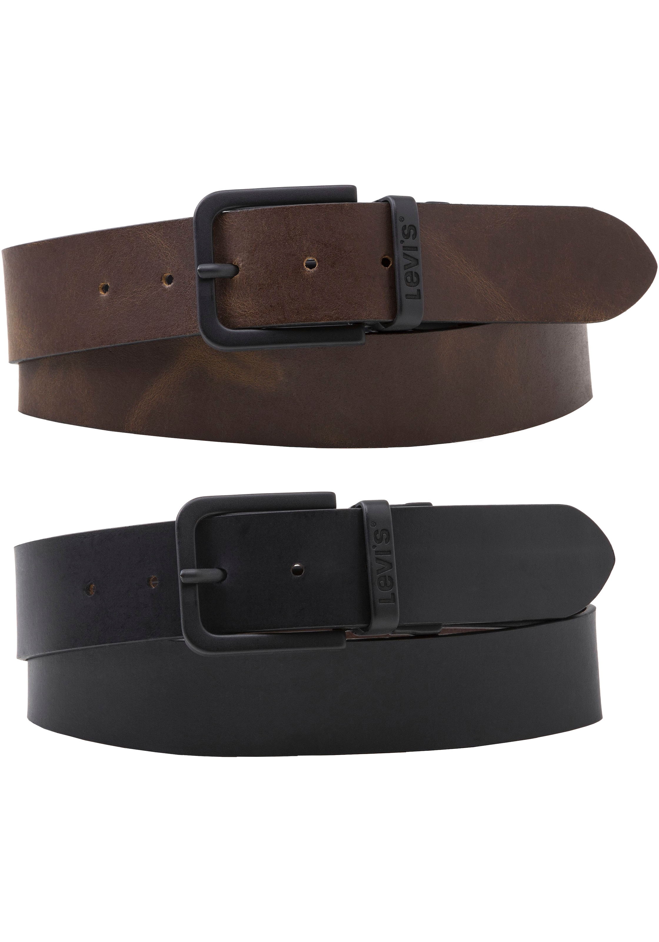 Image of Levis Ledergürtel "CORE METAL WENDEGÜRTEL" Reversible Core Metal Belt