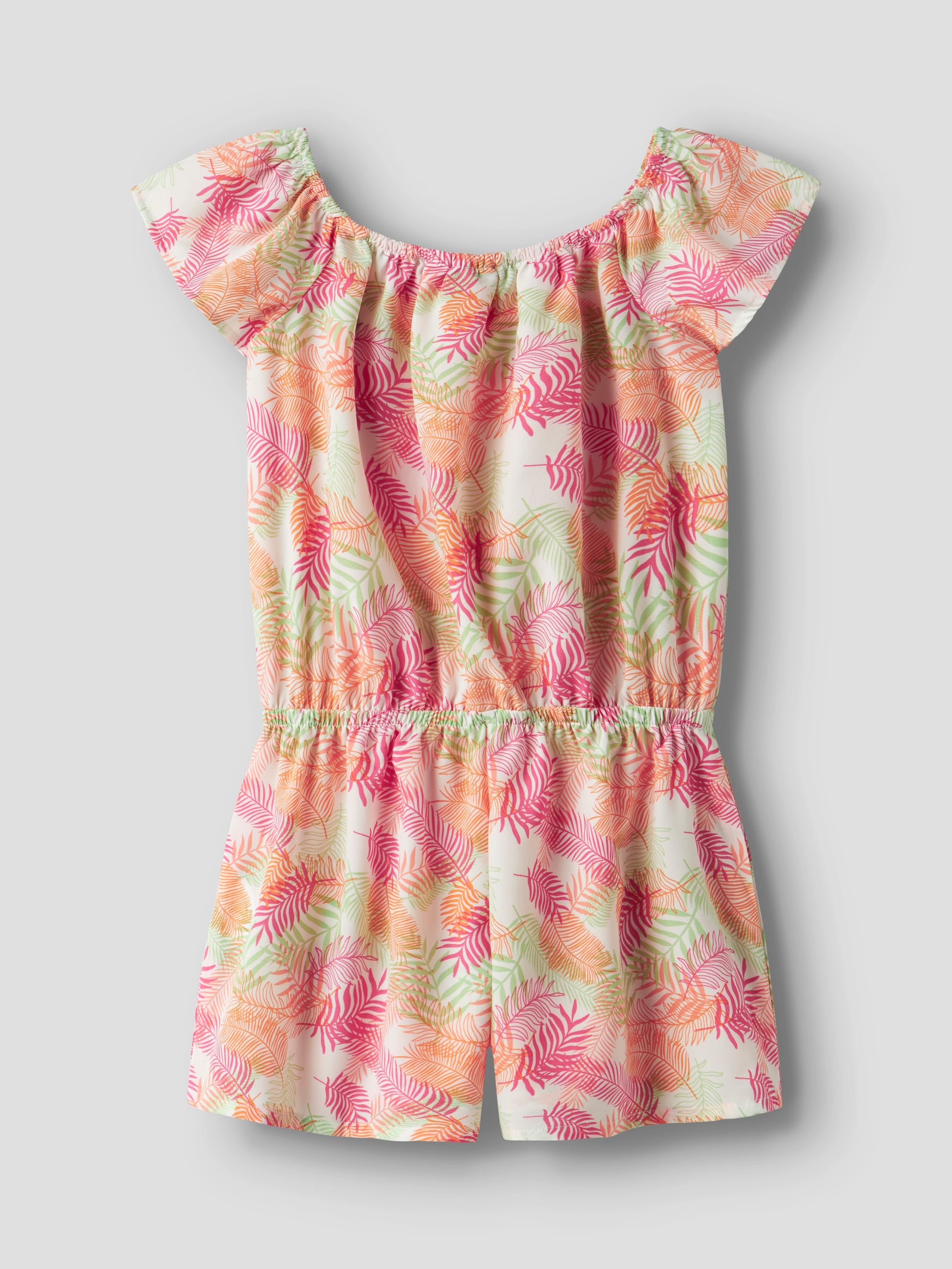 Name It »NKFVINAYA  PLAYSUIT FFF« Kunstfaser, elastischer Bund, Allover-Druck