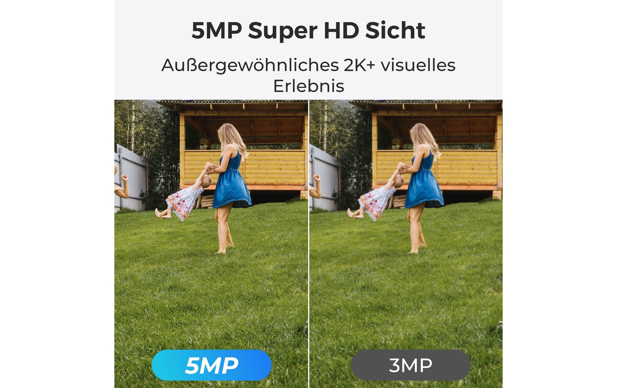 Reolink Überwachungskamera »B430 Weiss«, Aussenbereich