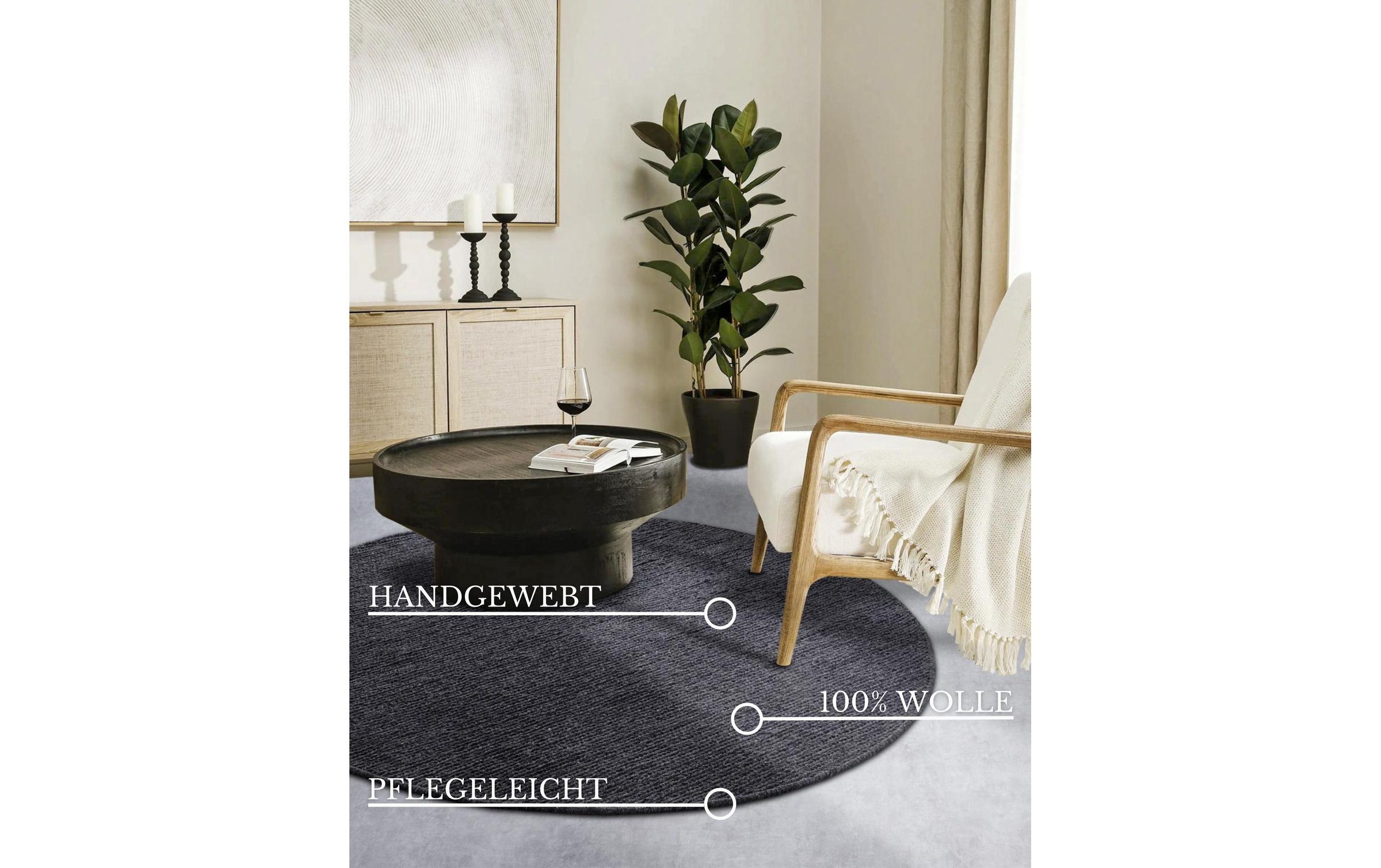 Villeroy & Boch Teppich »Francois 160 cm x 160 cm«