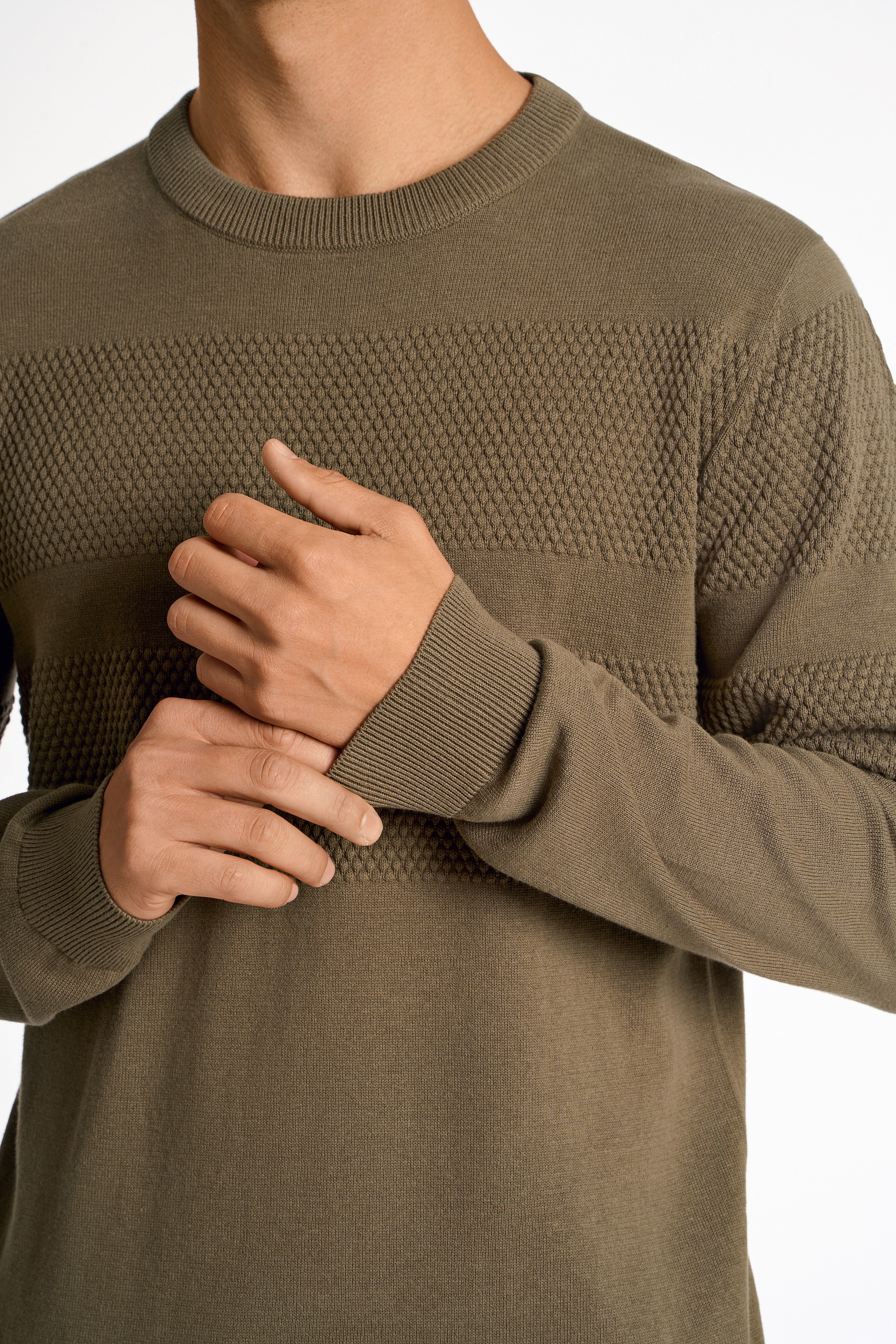 LINDBERGH Strickpullover, mit Struktur
