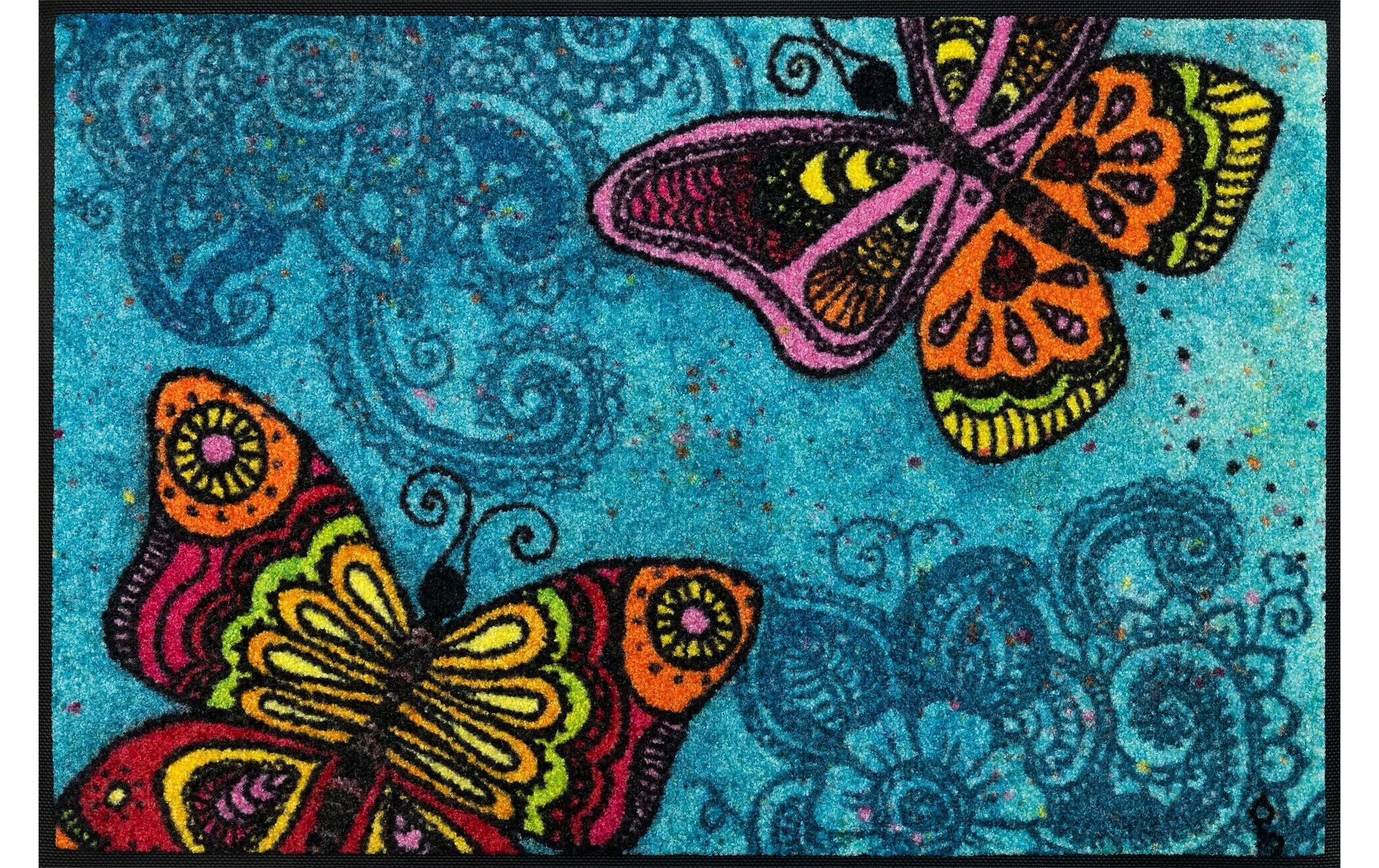 Image of wash+dry by Kleen-Tex Fussmatte »Spread your Wing«, quadratisch, - mm Höhe bei Ackermann Versand Schweiz