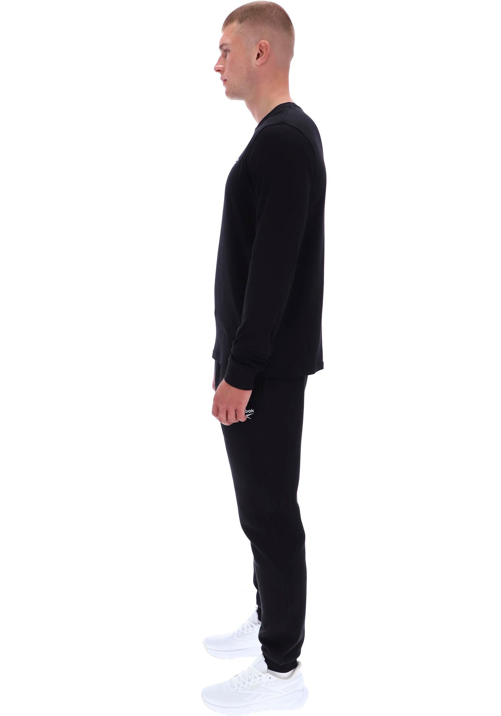 Reebok T-shirt »ENZO SMALL LOGO CREW NECK LS TEE« 1 cuis tlg.