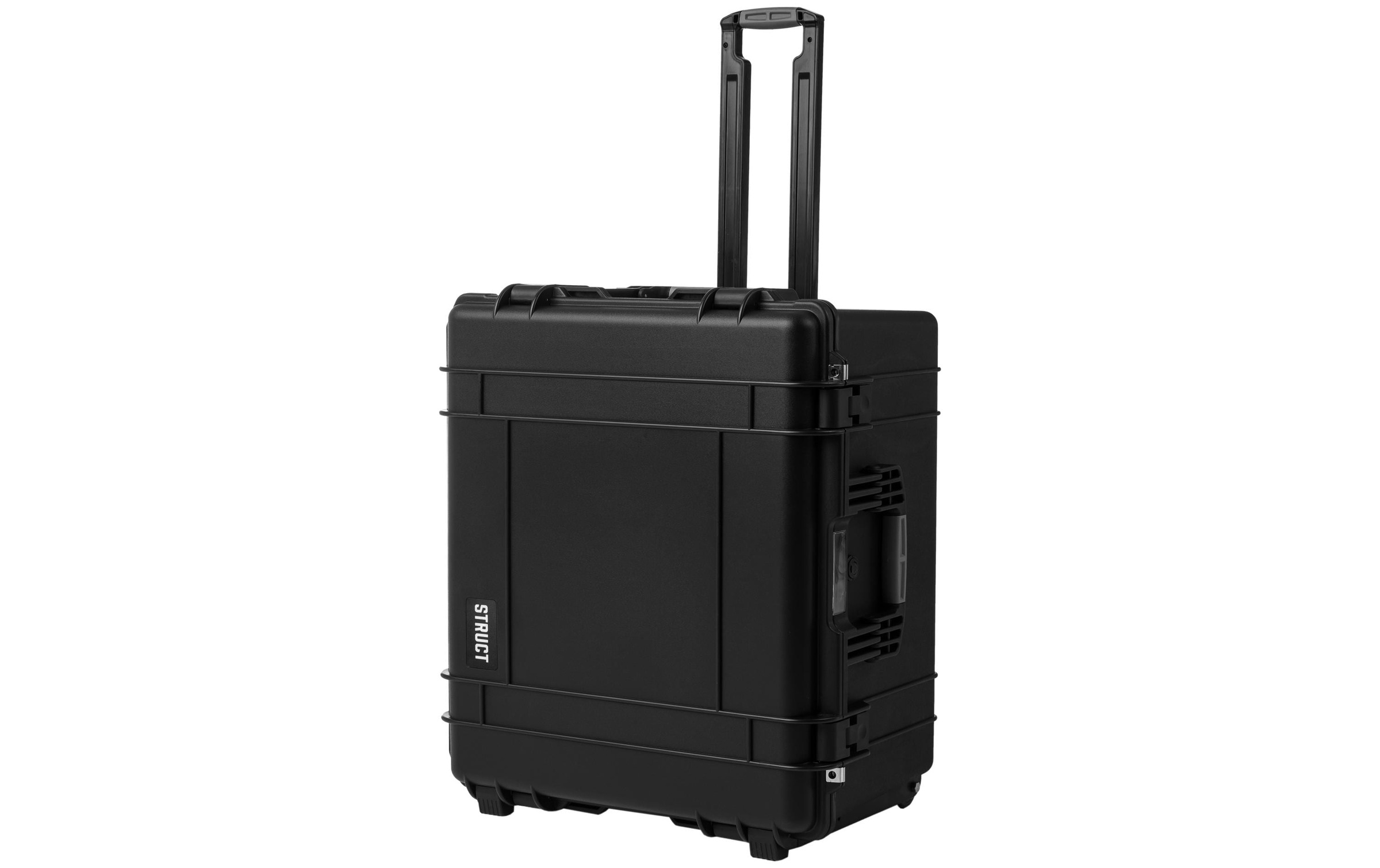 Image of STRUCT Koffer "116.8 l, Schwarz" 116,8 l 2 Rollen Wasserschutz bis (m) 1, Wasserschutz bis (min.) 30